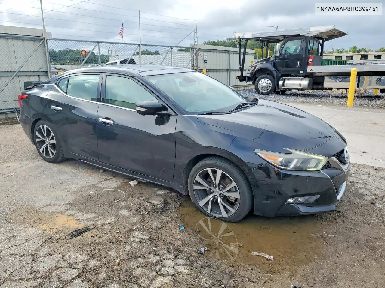 2017 Nissan Maxima Platinum VIN: 1N4AA6AP8HC399451 Lot: 61177356