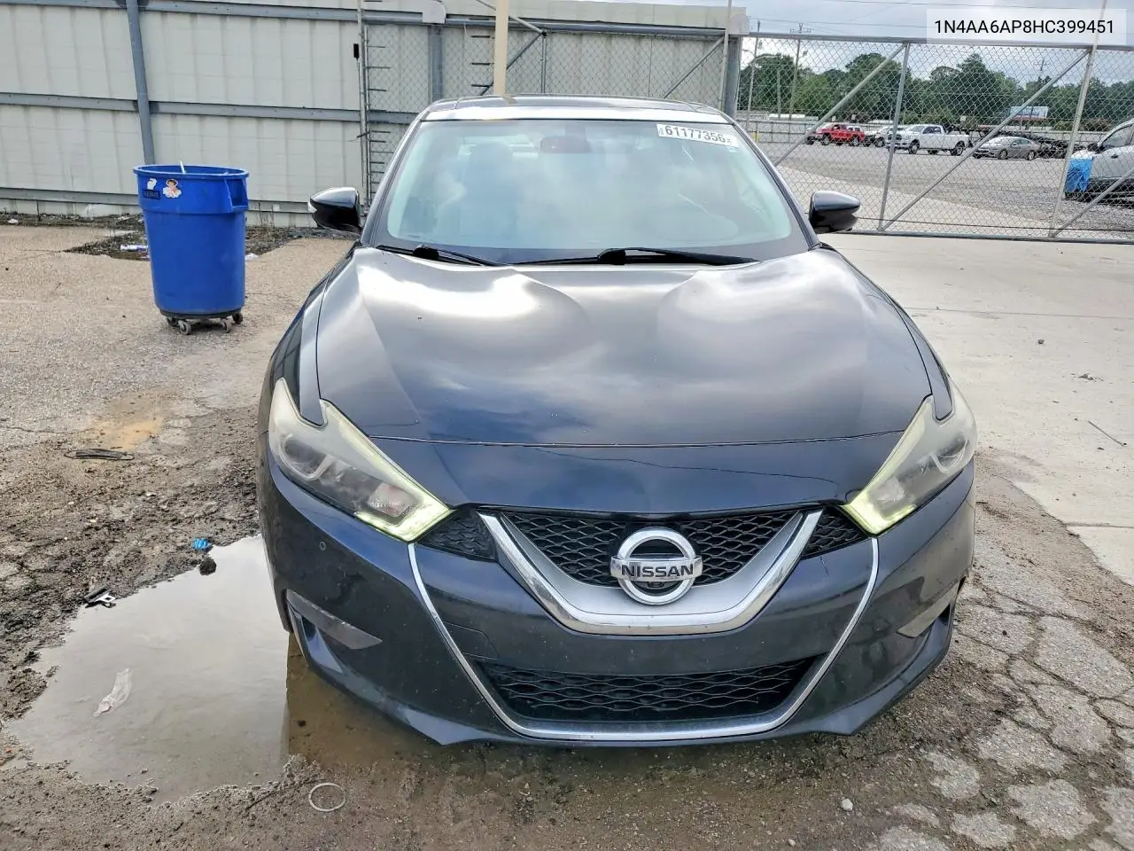 2017 Nissan Maxima Platinum VIN: 1N4AA6AP8HC399451 Lot: 61177356