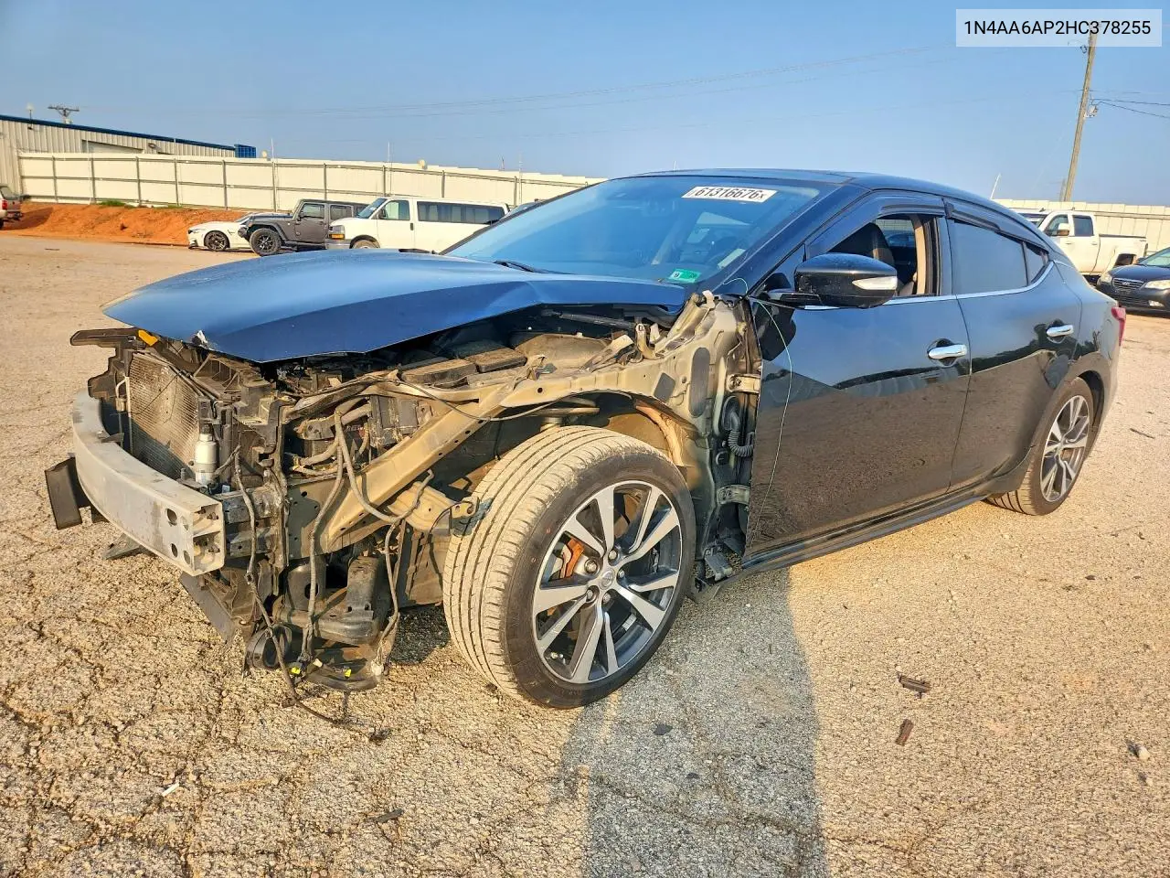 2017 Nissan Maxima Platinum VIN: 1N4AA6AP2HC378255 Lot: 61316676