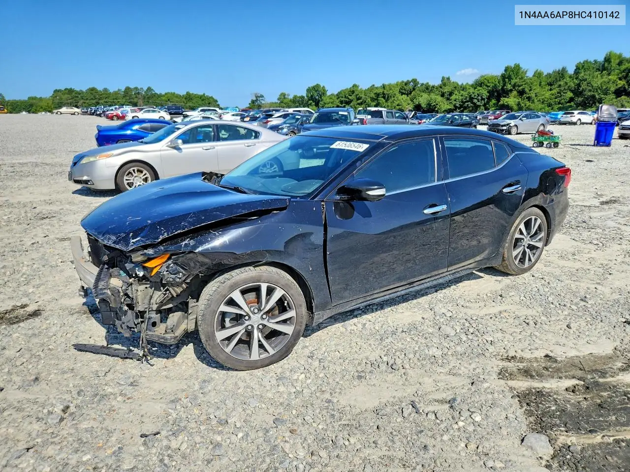 2017 Nissan Maxima Platinum VIN: 1N4AA6AP8HC410142 Lot: 61506546