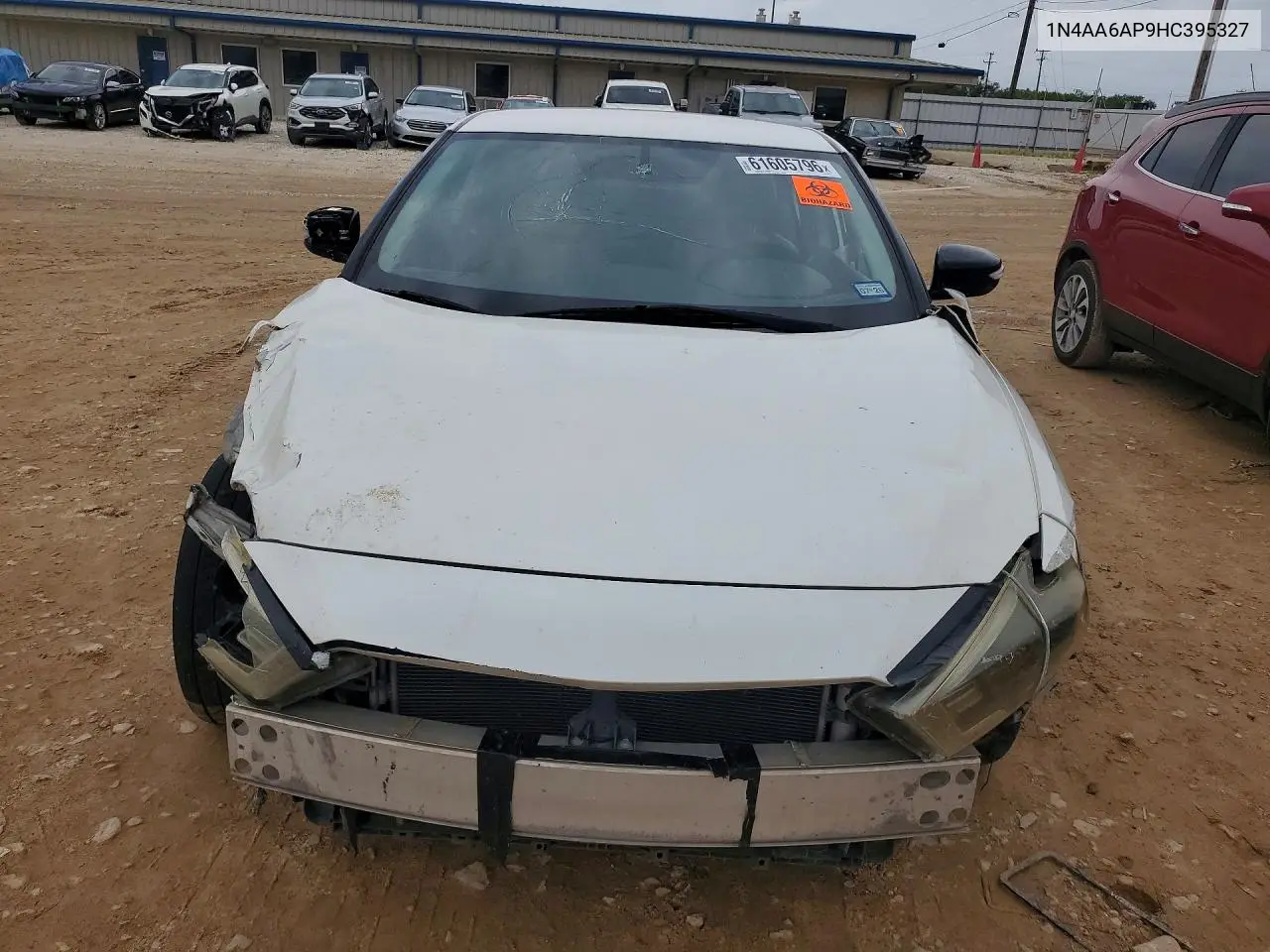 2017 Nissan Maxima 3.5 Sv VIN: 1N4AA6AP9HC395327 Lot: 61605796