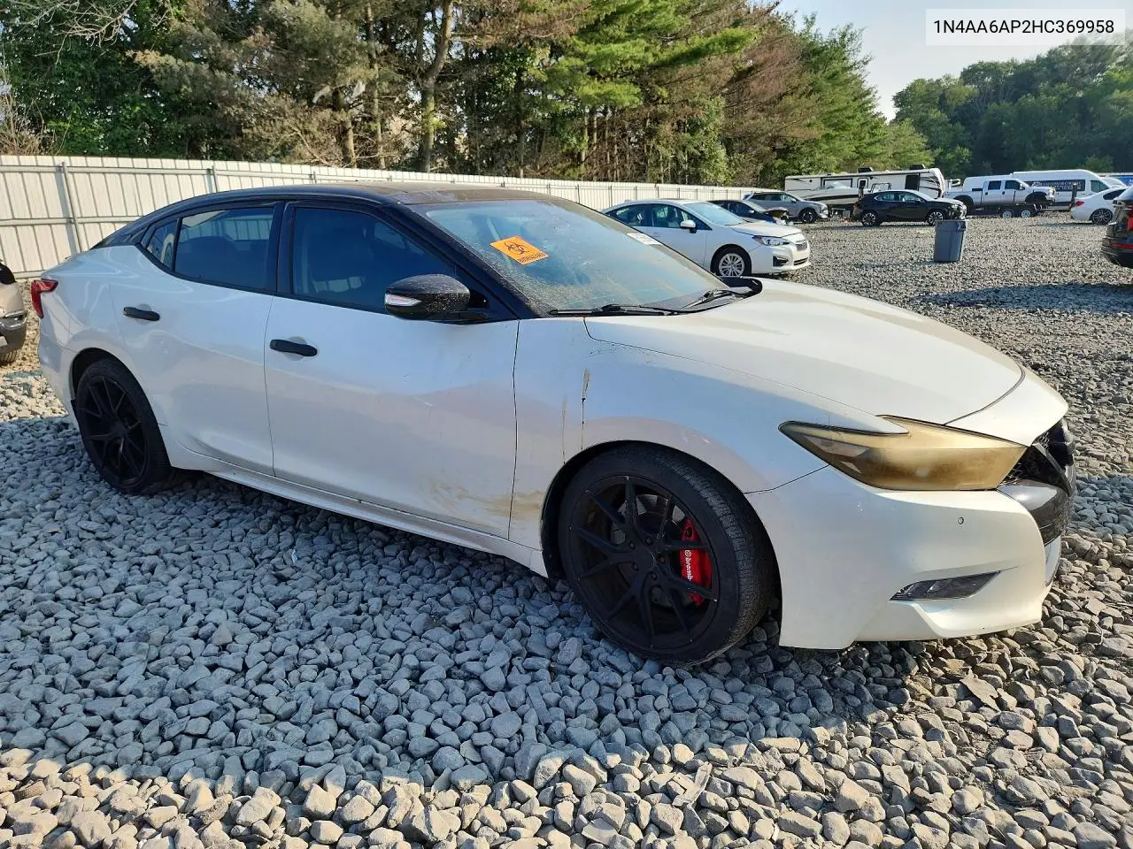 2017 Nissan Maxima 3.5 Sl VIN: 1N4AA6AP2HC369958 Lot: 61699406