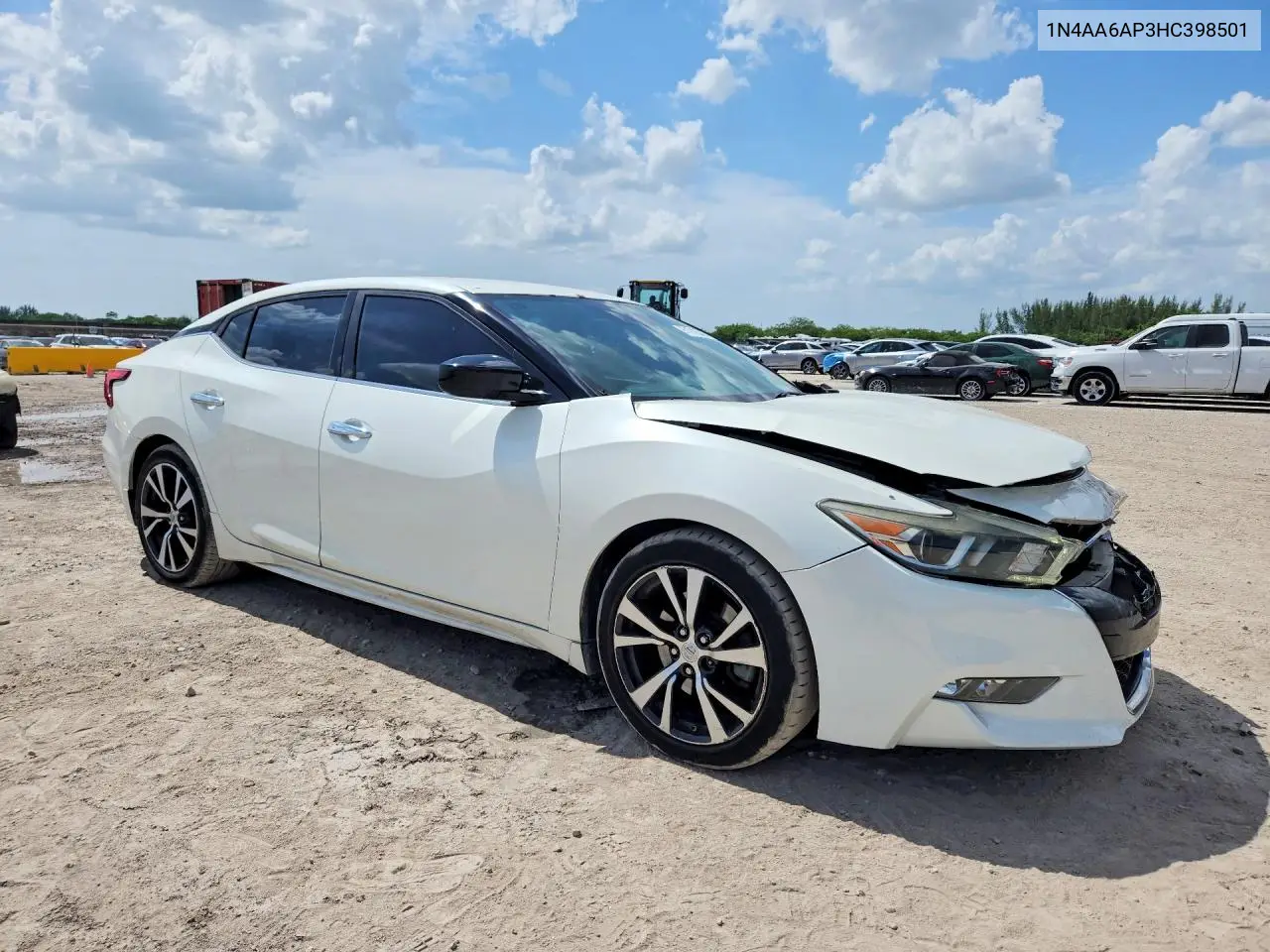 2017 Nissan Maxima 3.5 S VIN: 1N4AA6AP3HC398501 Lot: 61716346