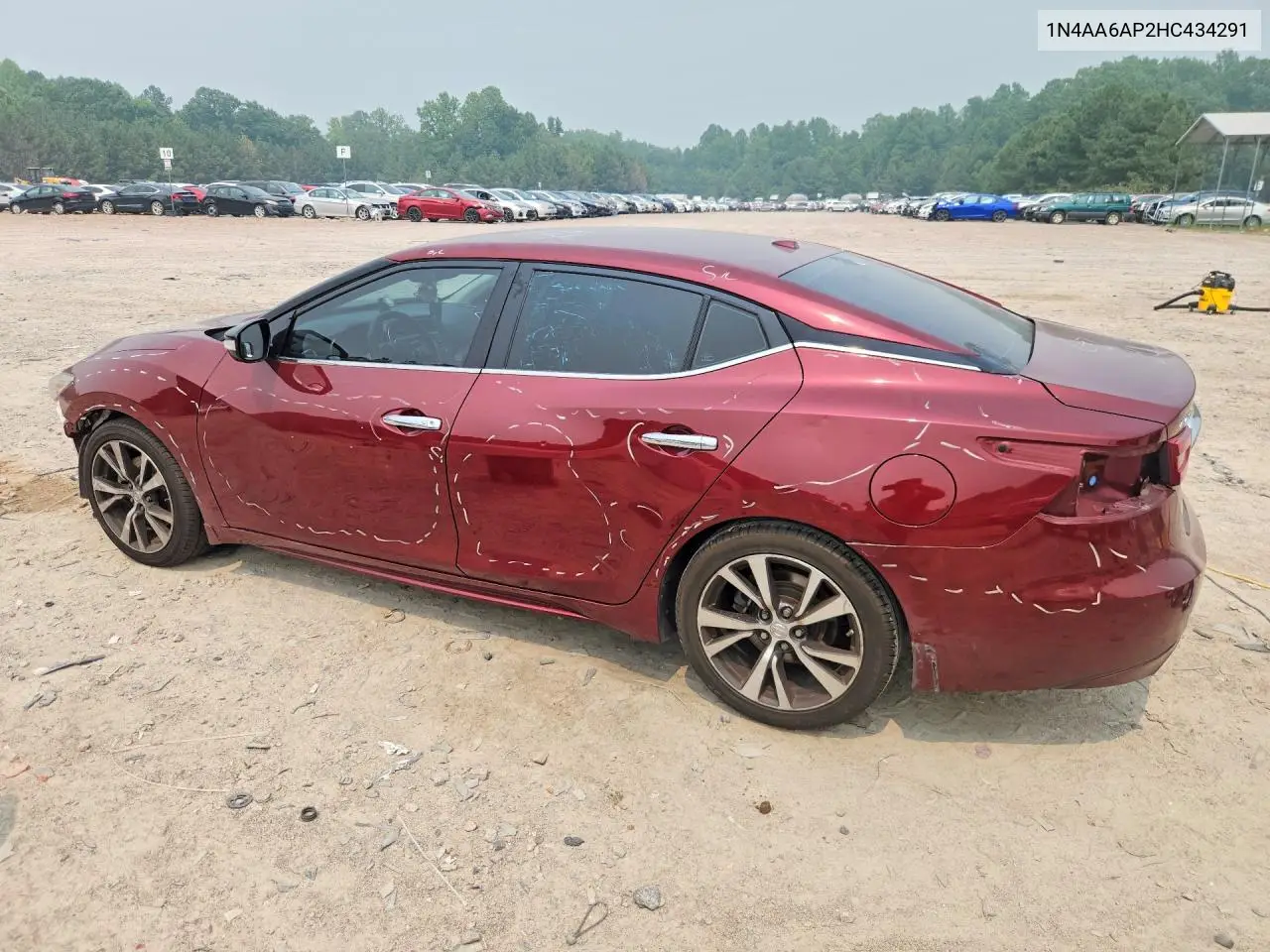 2017 Nissan Maxima 3.5 Sv VIN: 1N4AA6AP2HC434291 Lot: 85967315