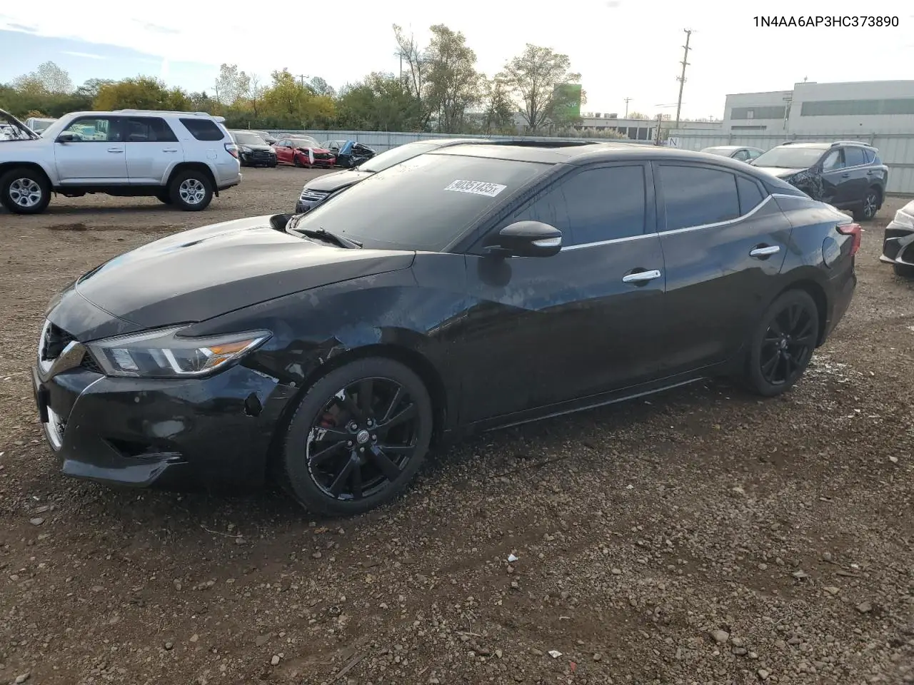 1N4AA6AP3HC373890 2017 Nissan Maxima 3.5S
