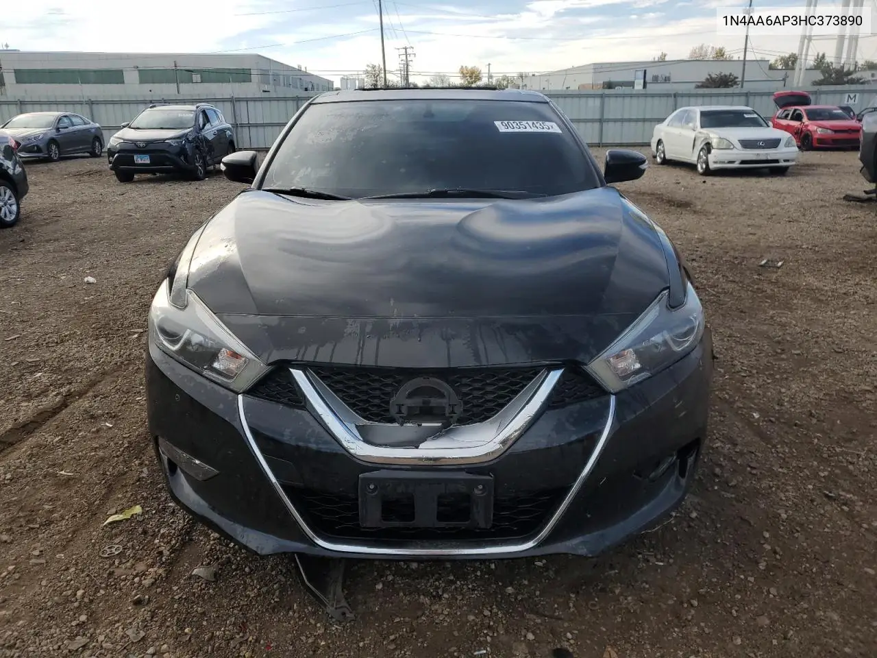 1N4AA6AP3HC373890 2017 Nissan Maxima 3.5S