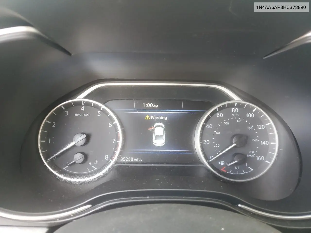 1N4AA6AP3HC373890 2017 Nissan Maxima 3.5S