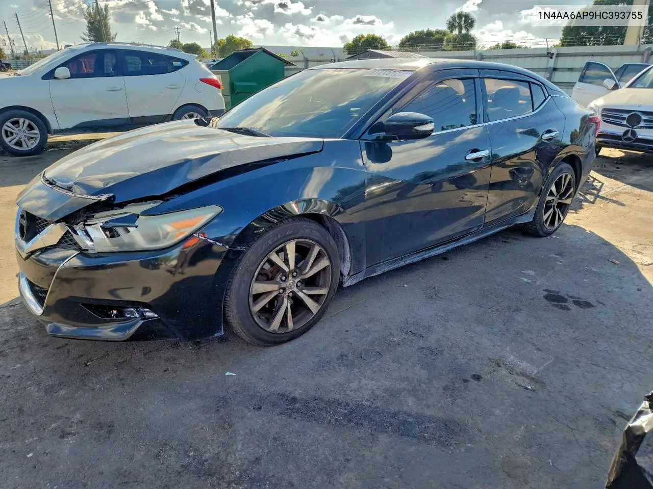 1N4AA6AP9HC393755 2017 Nissan Maxima 3.5S