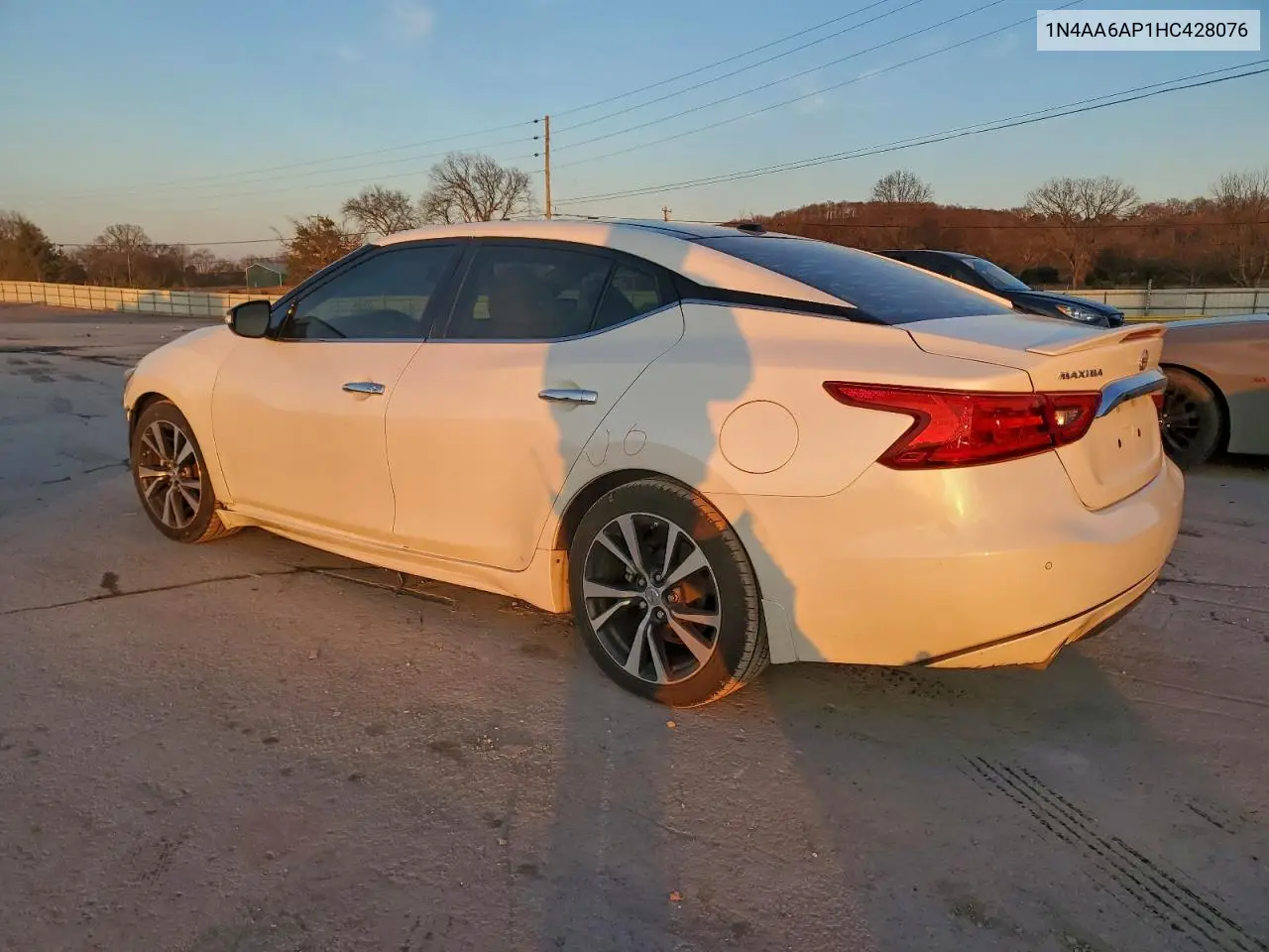 1N4AA6AP1HC428076 2017 Nissan Maxima 3.5S