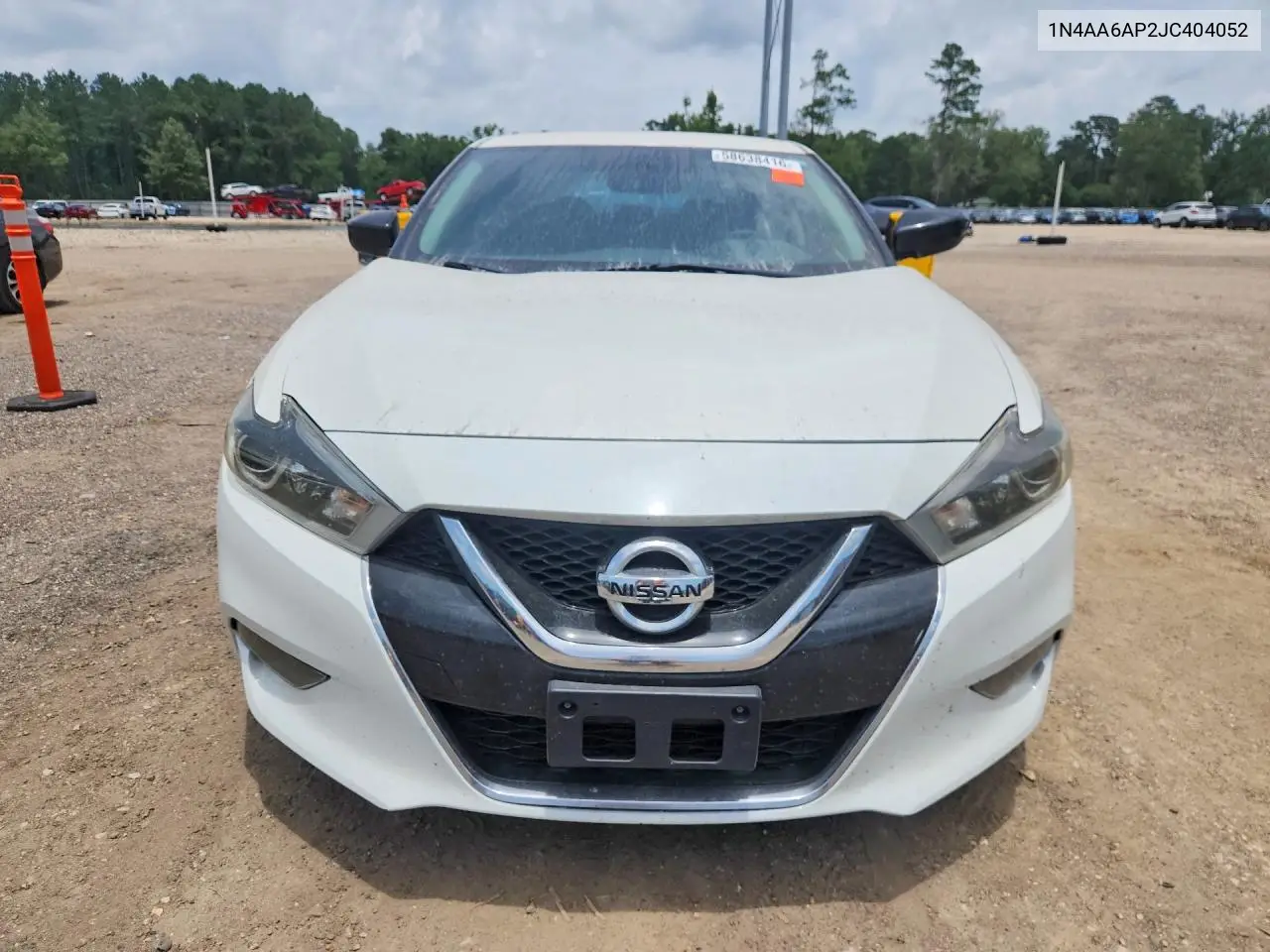 2018 Nissan Maxima 3.5 S VIN: 1N4AA6AP2JC404052 Lot: 58638416