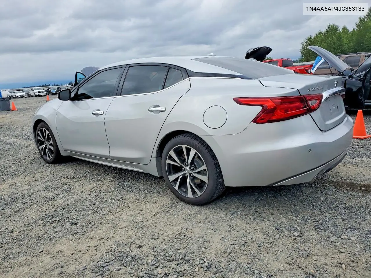 2018 Nissan Maxima 3.5 Sv VIN: 1N4AA6AP4JC363133 Lot: 59382386