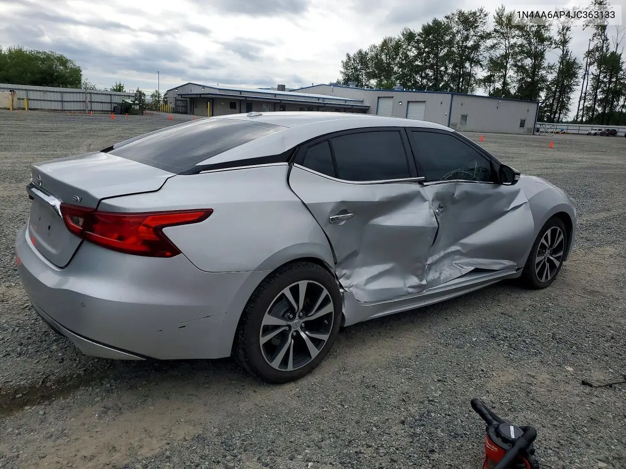 2018 Nissan Maxima 3.5 Sv VIN: 1N4AA6AP4JC363133 Lot: 59382386
