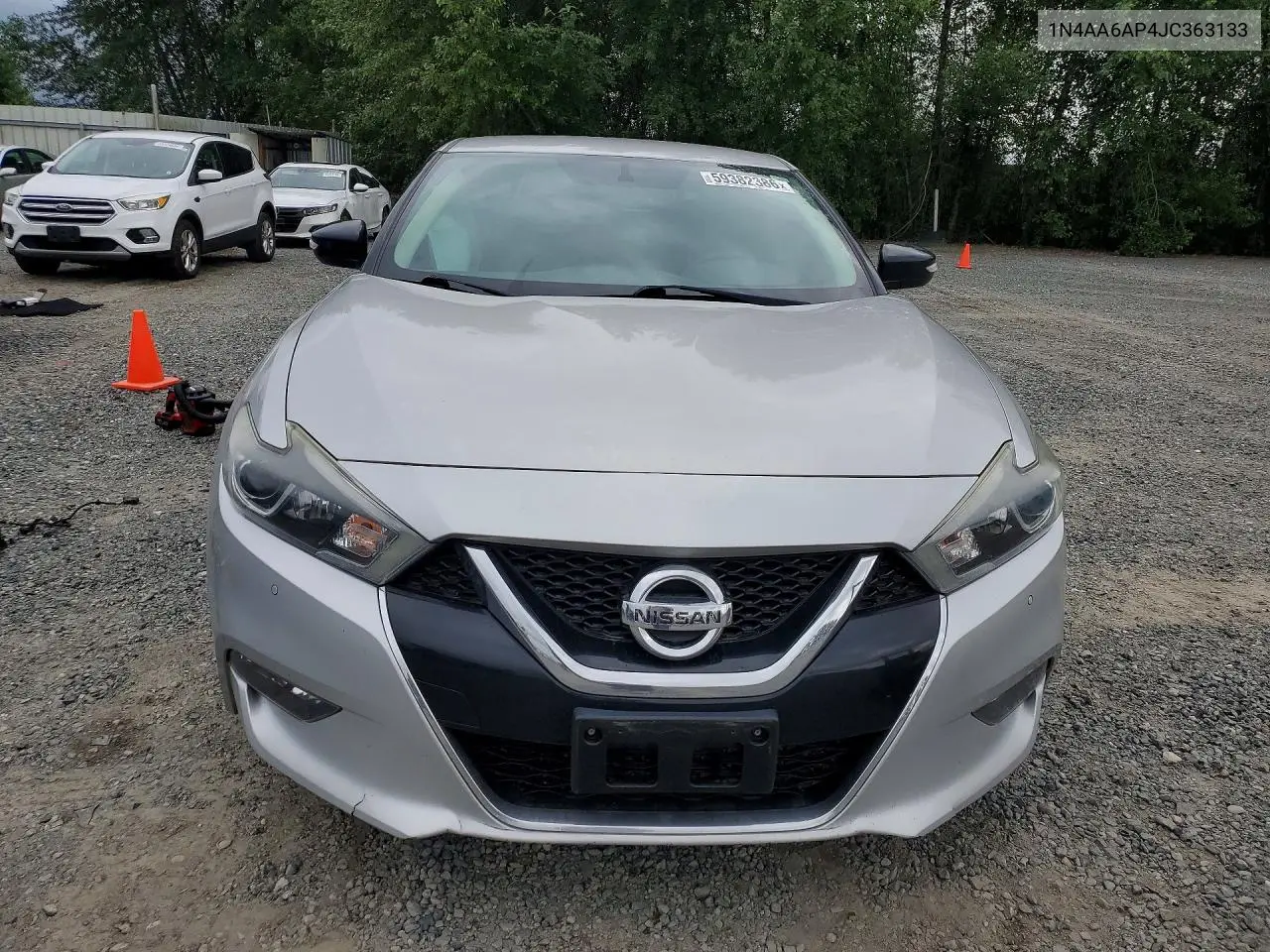 2018 Nissan Maxima 3.5 Sv VIN: 1N4AA6AP4JC363133 Lot: 59382386