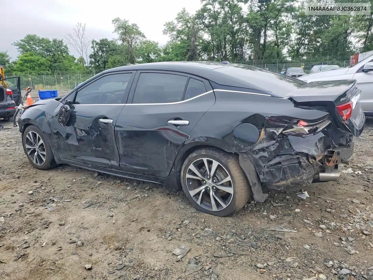 2018 Nissan Maxima 3.5 S VIN: 1N4AA6AP8JC362874 Lot: 60433386