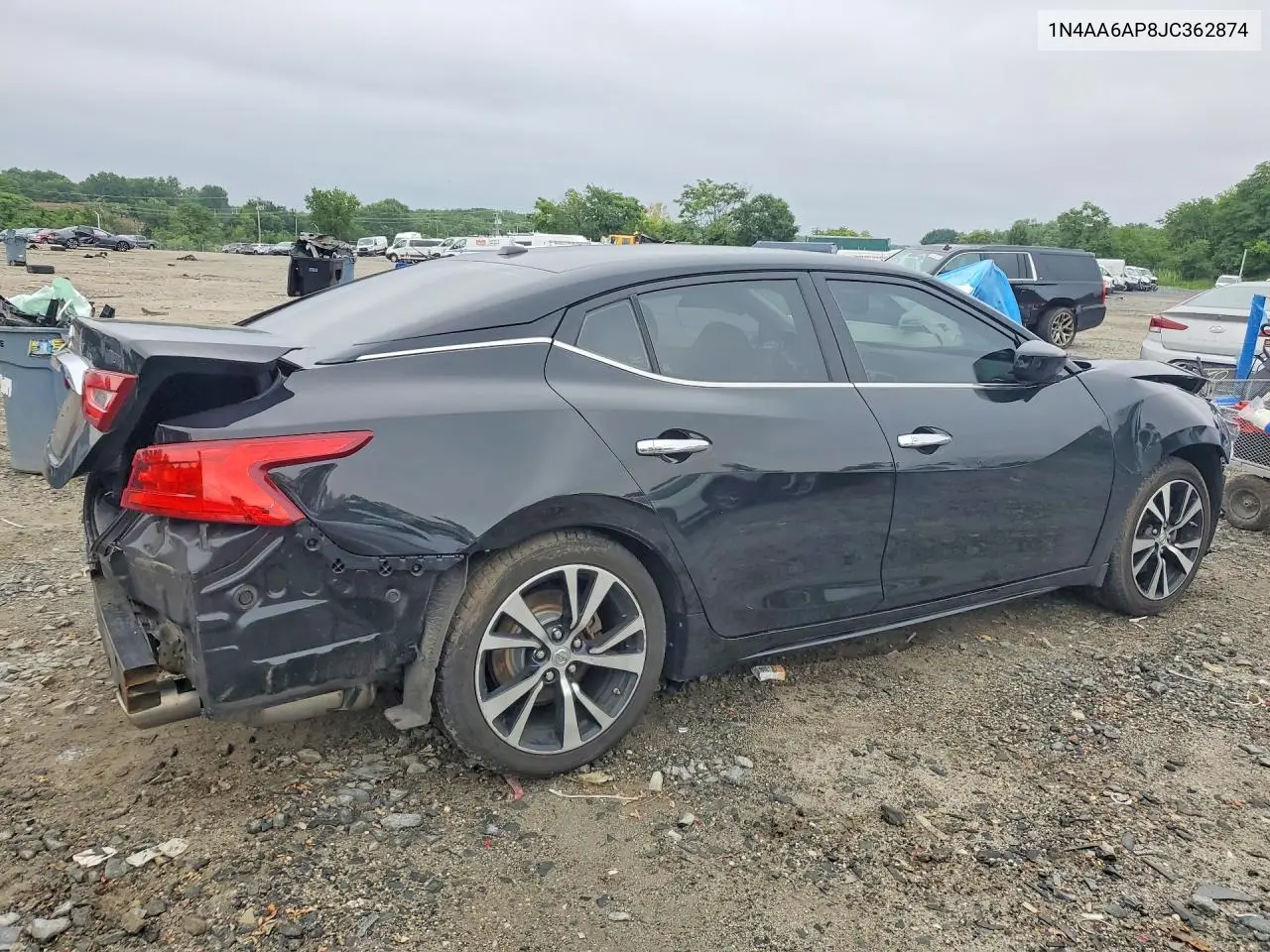 2018 Nissan Maxima 3.5 S VIN: 1N4AA6AP8JC362874 Lot: 60433386