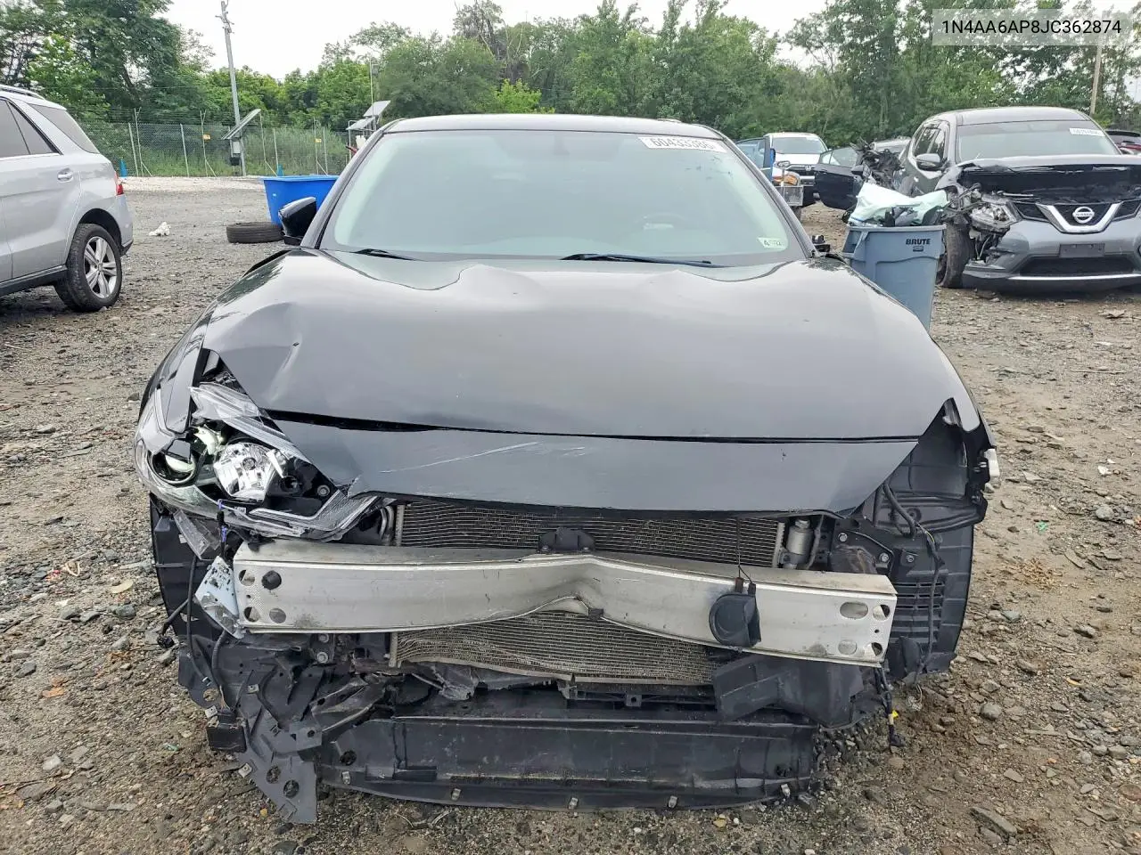 2018 Nissan Maxima 3.5 S VIN: 1N4AA6AP8JC362874 Lot: 60433386