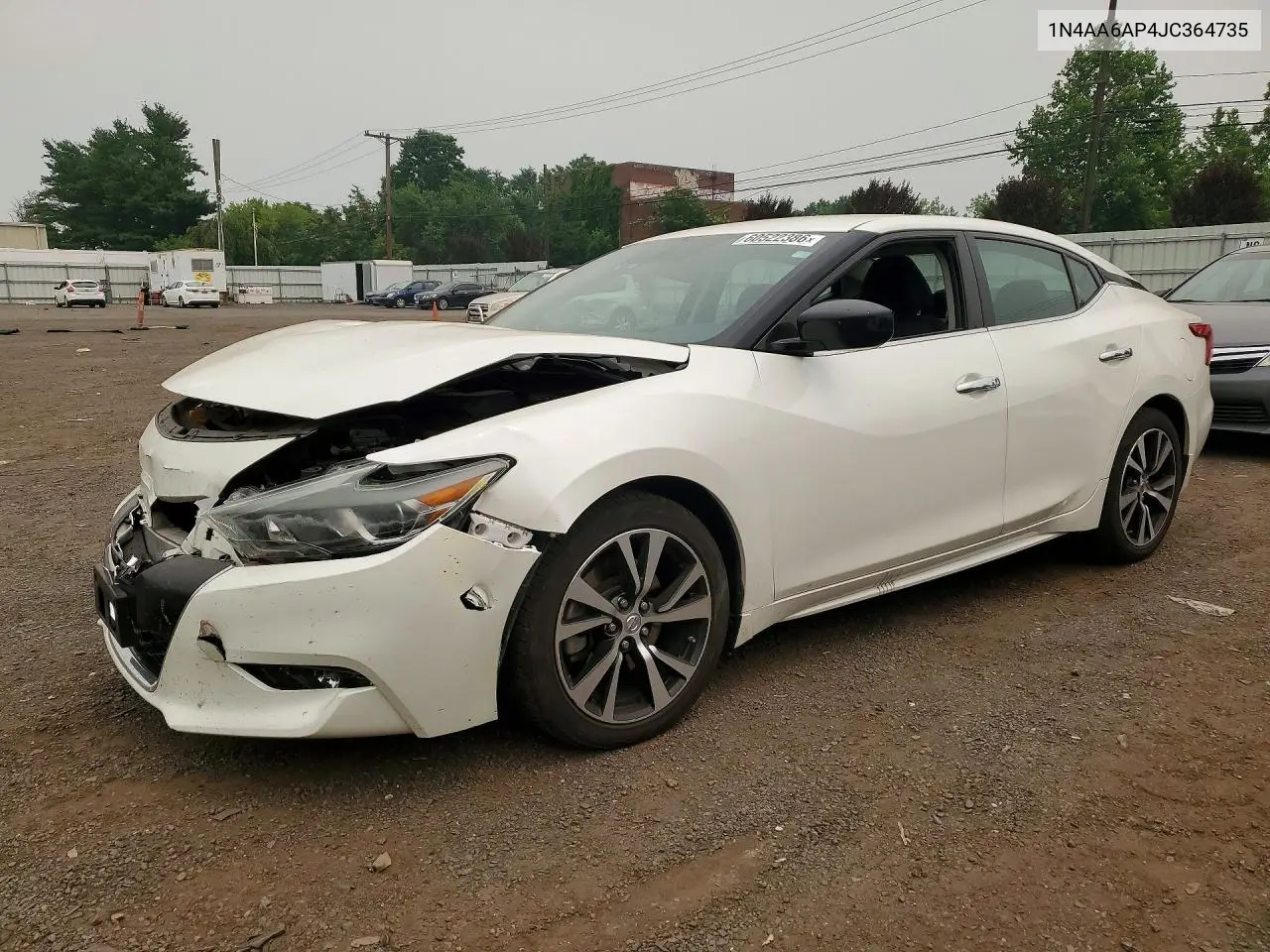 2018 Nissan Maxima 3.5 S VIN: 1N4AA6AP4JC364735 Lot: 60522386