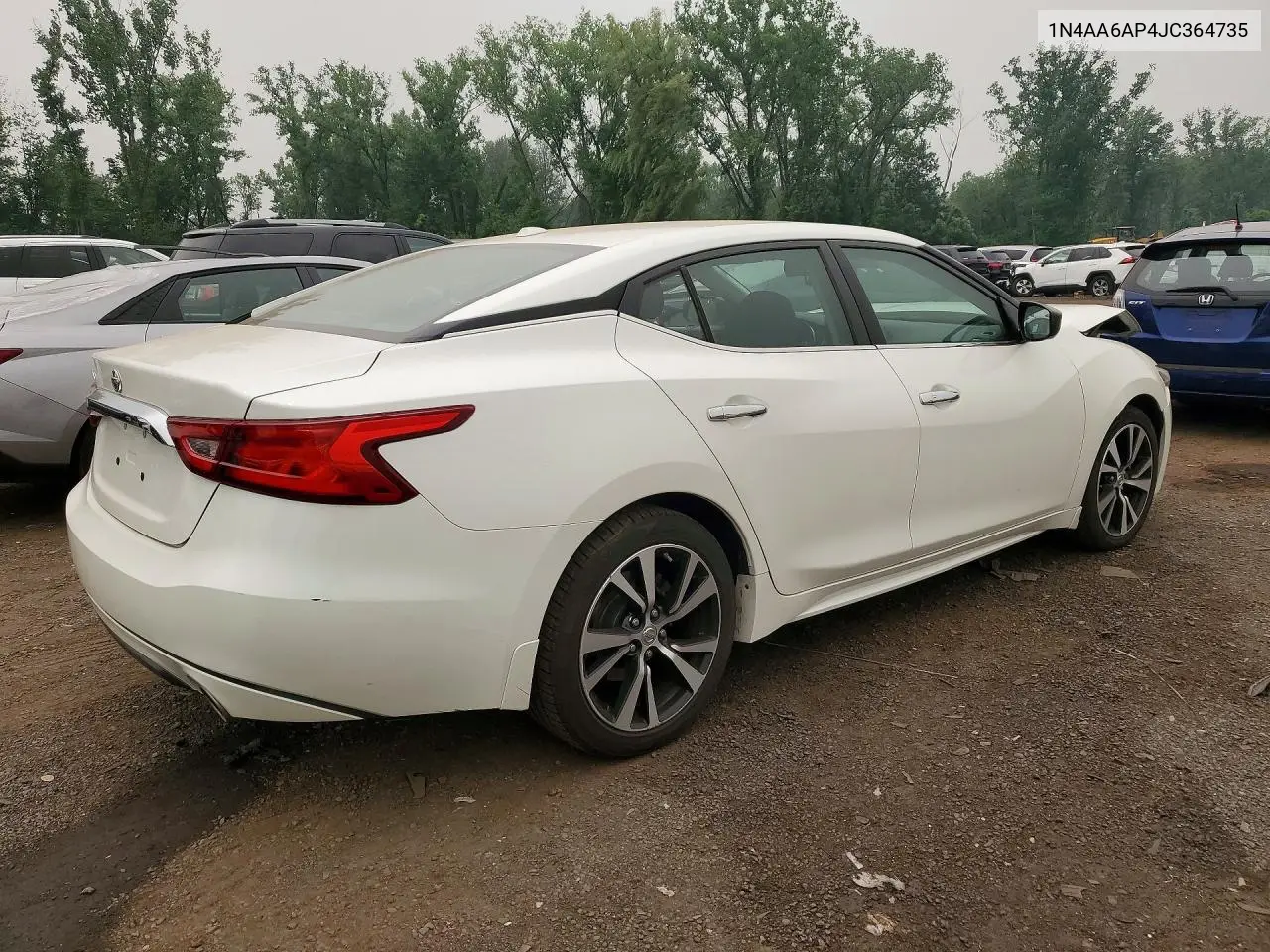 2018 Nissan Maxima 3.5 S VIN: 1N4AA6AP4JC364735 Lot: 60522386