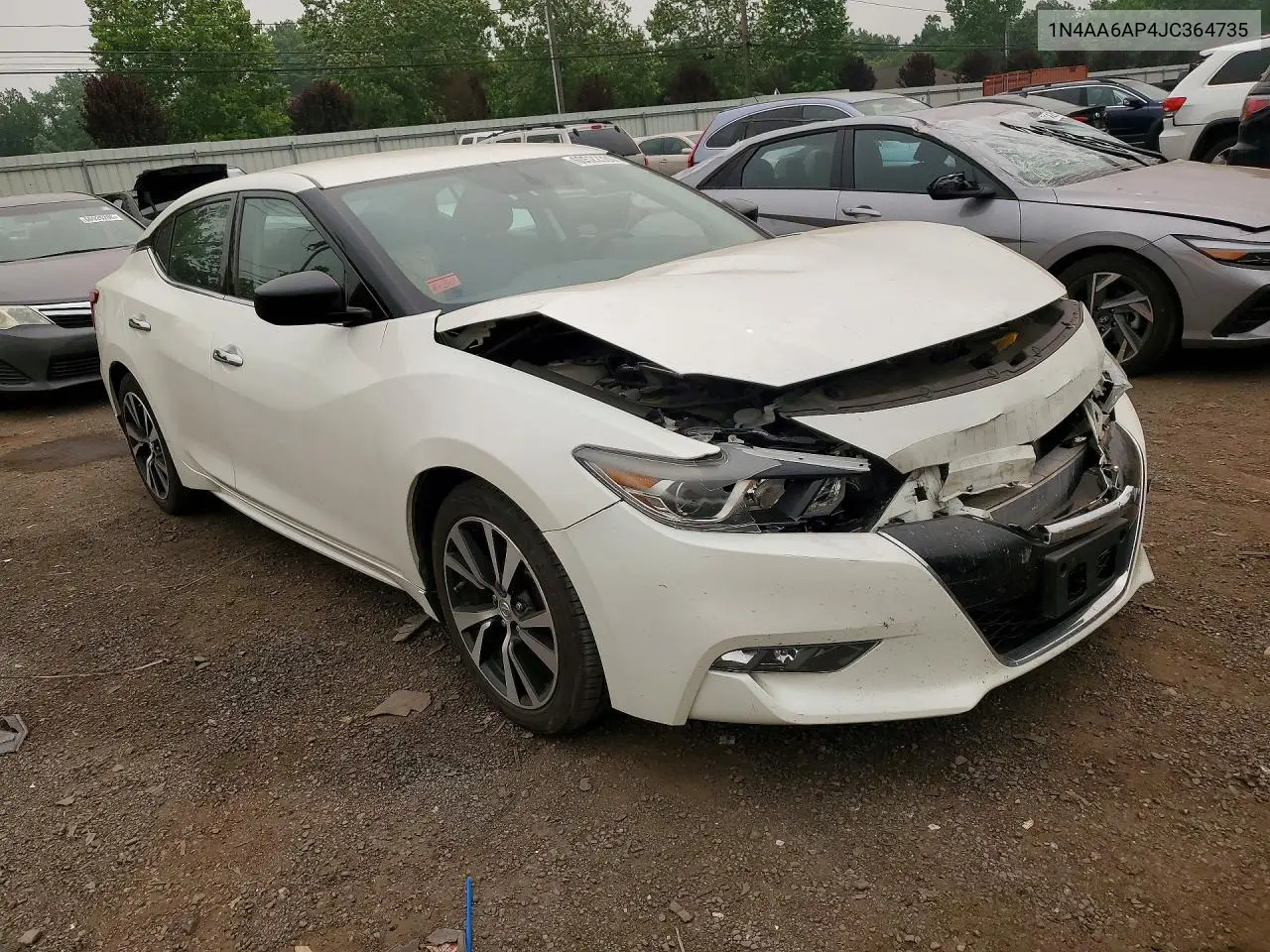 2018 Nissan Maxima 3.5 S VIN: 1N4AA6AP4JC364735 Lot: 60522386