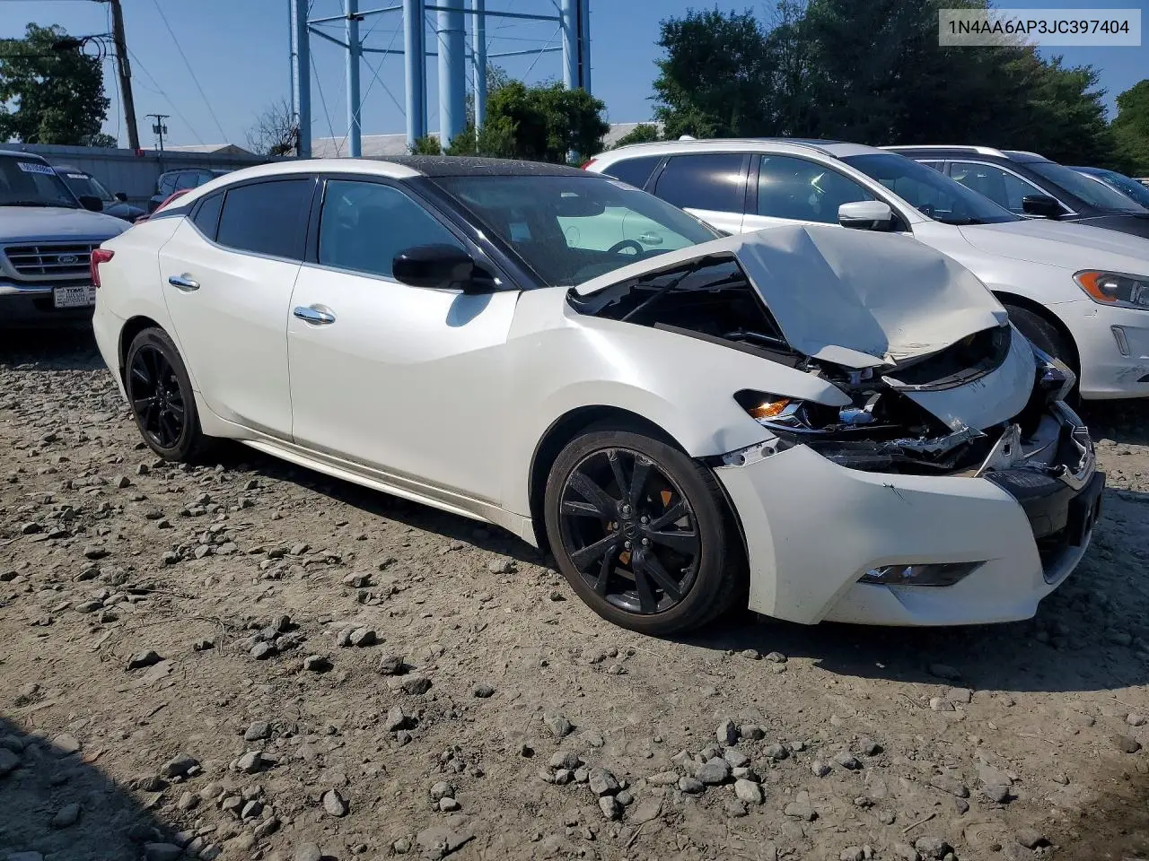 2018 Nissan Maxima 3.5 S VIN: 1N4AA6AP3JC397404 Lot: 60562086