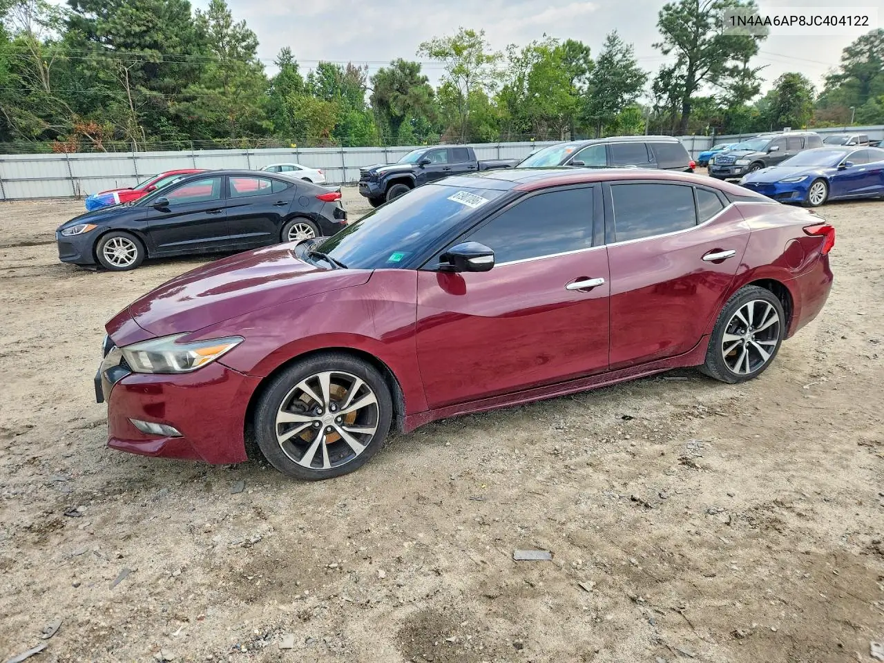 2018 Nissan Maxima 3.5 Sl VIN: 1N4AA6AP8JC404122 Lot: 61907096
