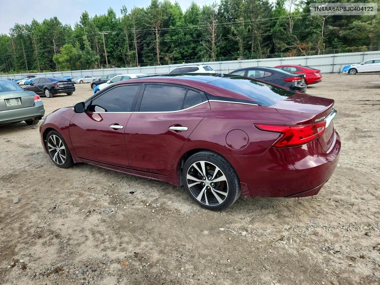 2018 Nissan Maxima 3.5 Sl VIN: 1N4AA6AP8JC404122 Lot: 61907096