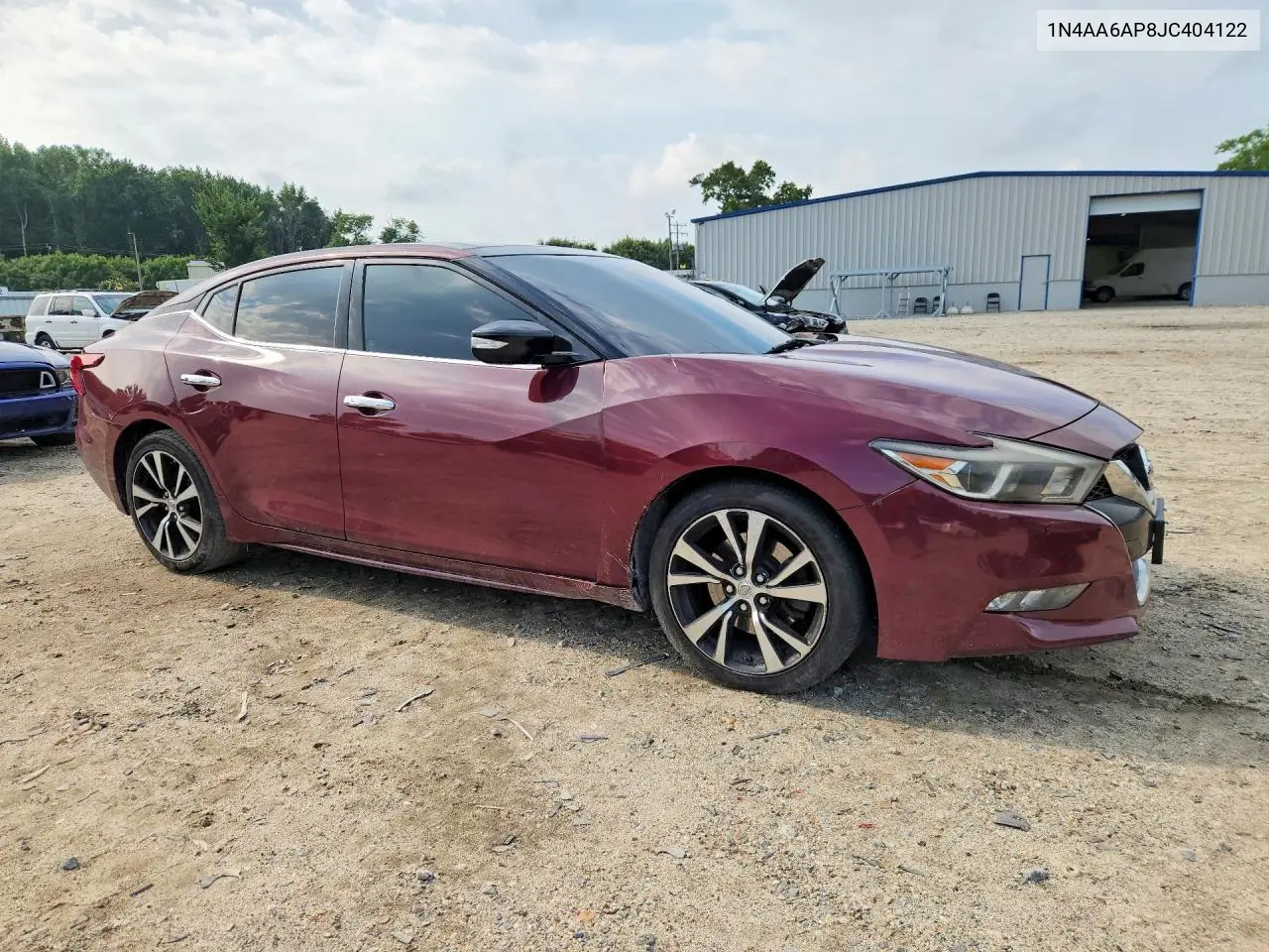 2018 Nissan Maxima 3.5 Sl VIN: 1N4AA6AP8JC404122 Lot: 61907096