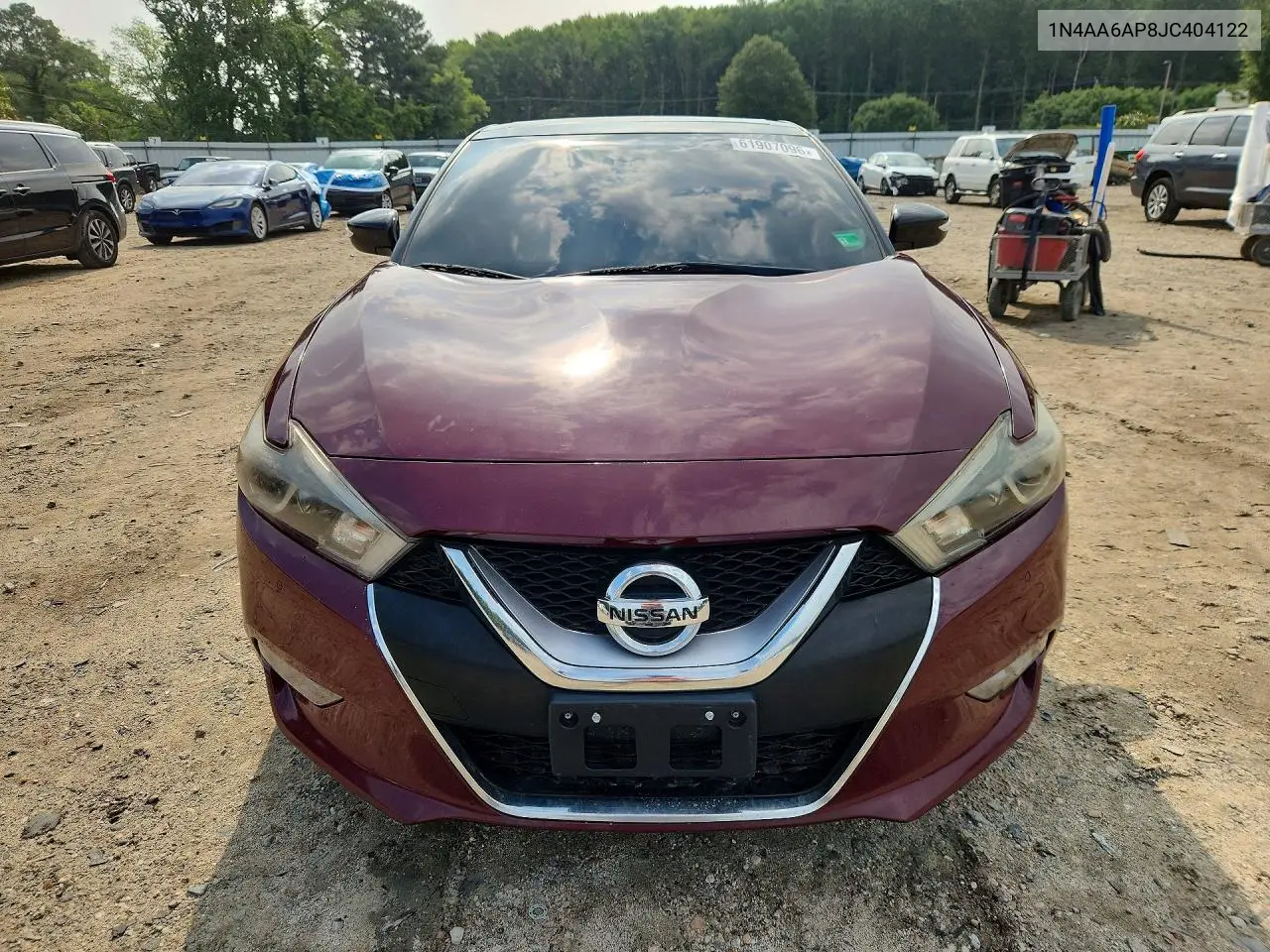 2018 Nissan Maxima 3.5 Sl VIN: 1N4AA6AP8JC404122 Lot: 61907096