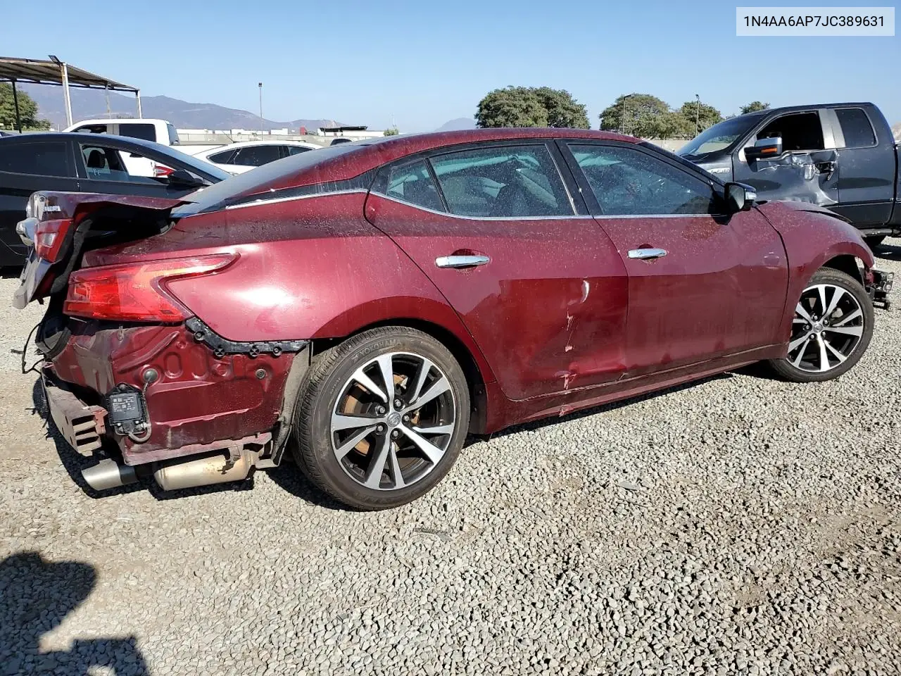 1N4AA6AP7JC389631 2018 Nissan Maxima 3.5S