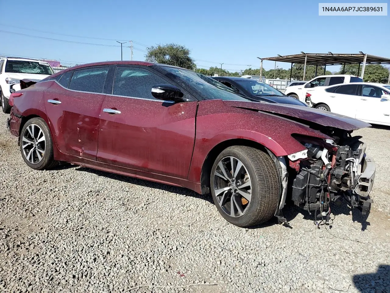 1N4AA6AP7JC389631 2018 Nissan Maxima 3.5S