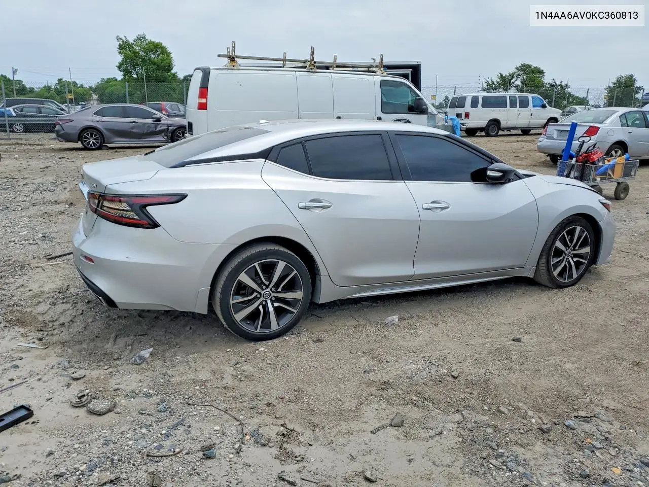 2019 Nissan Maxima 3.5 Sv VIN: 1N4AA6AV0KC360813 Lot: 56222276