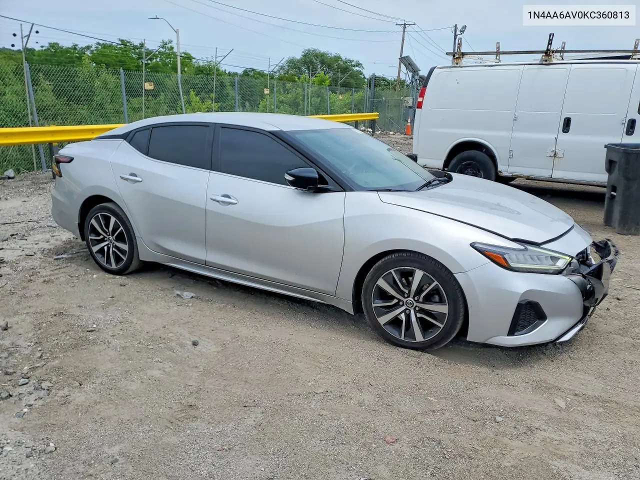 2019 Nissan Maxima 3.5 Sv VIN: 1N4AA6AV0KC360813 Lot: 56222276