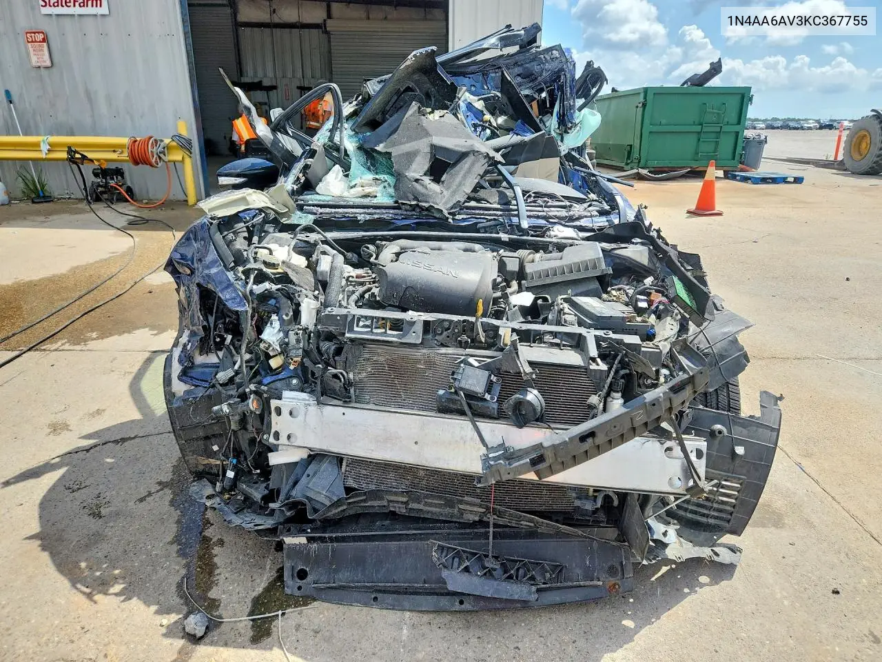 2019 Nissan Maxima 3.5 Sl VIN: 1N4AA6AV3KC367755 Lot: 56722546