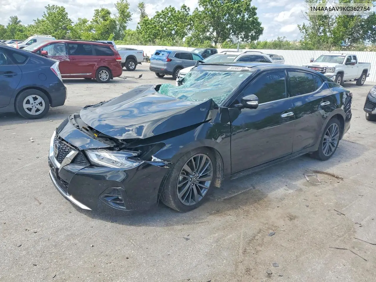 2019 Nissan Maxima Platinum VIN: 1N4AA6AV9KC362754 Lot: 56980766