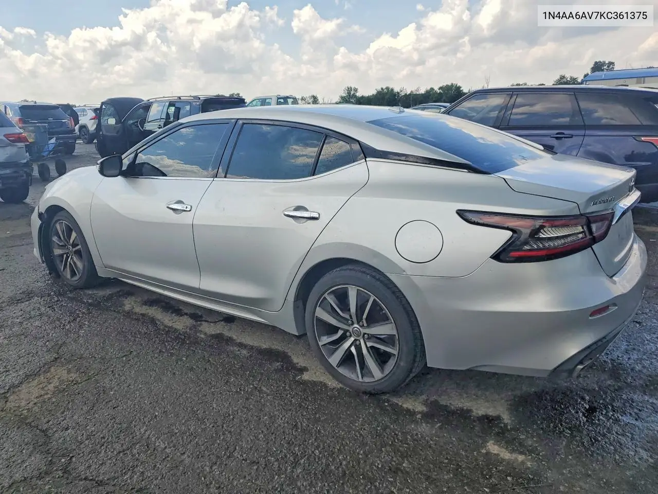 2019 Nissan Maxima 3.5 Sv VIN: 1N4AA6AV7KC361375 Lot: 57154846
