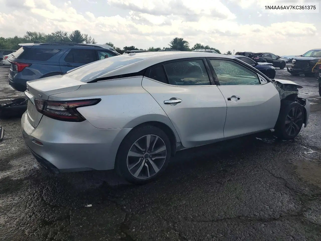 2019 Nissan Maxima 3.5 Sv VIN: 1N4AA6AV7KC361375 Lot: 57154846