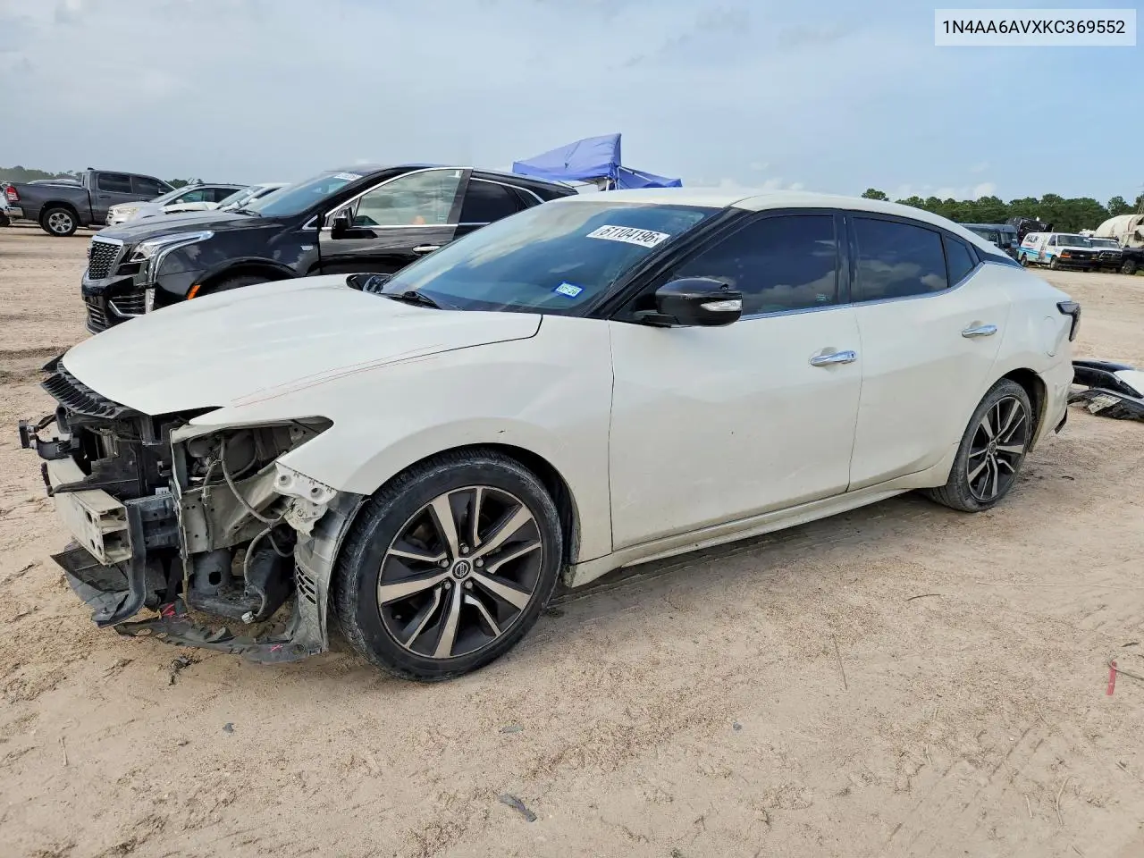 2019 Nissan Maxima 3.5 Sv VIN: 1N4AA6AVXKC369552 Lot: 61104196