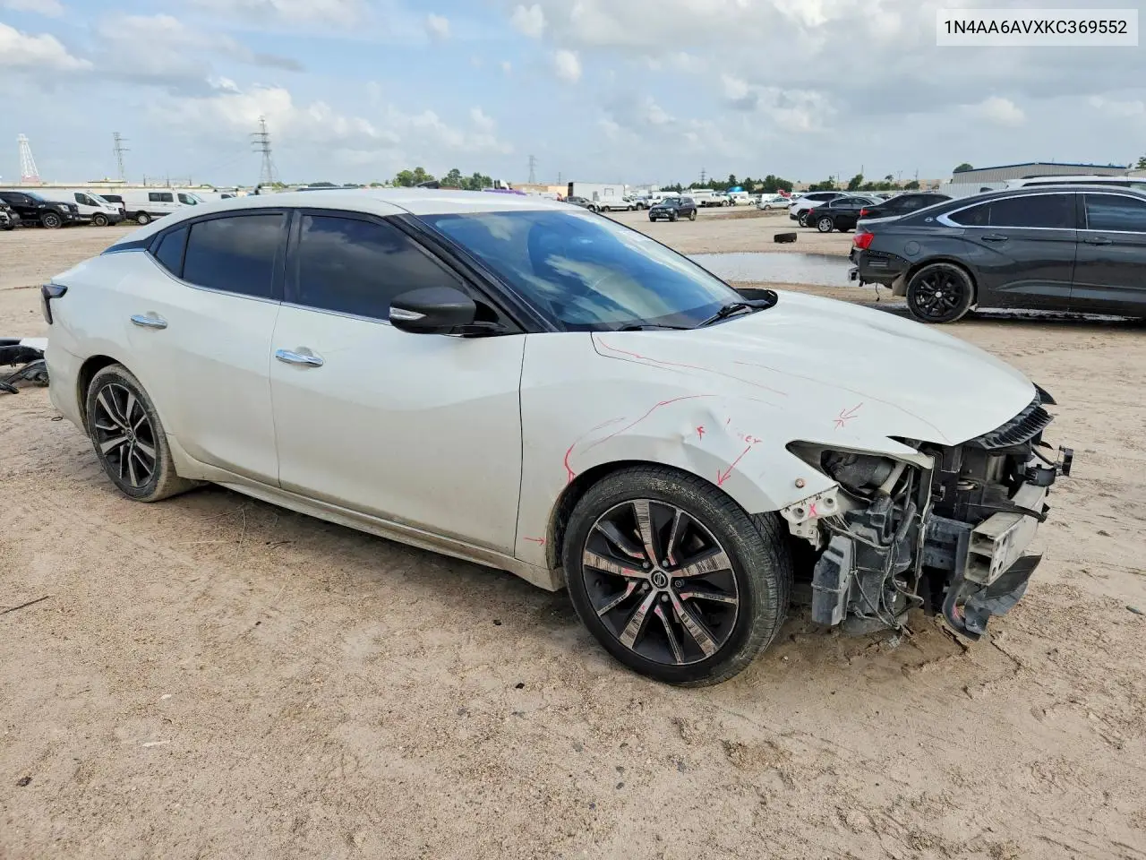 2019 Nissan Maxima 3.5 Sv VIN: 1N4AA6AVXKC369552 Lot: 61104196