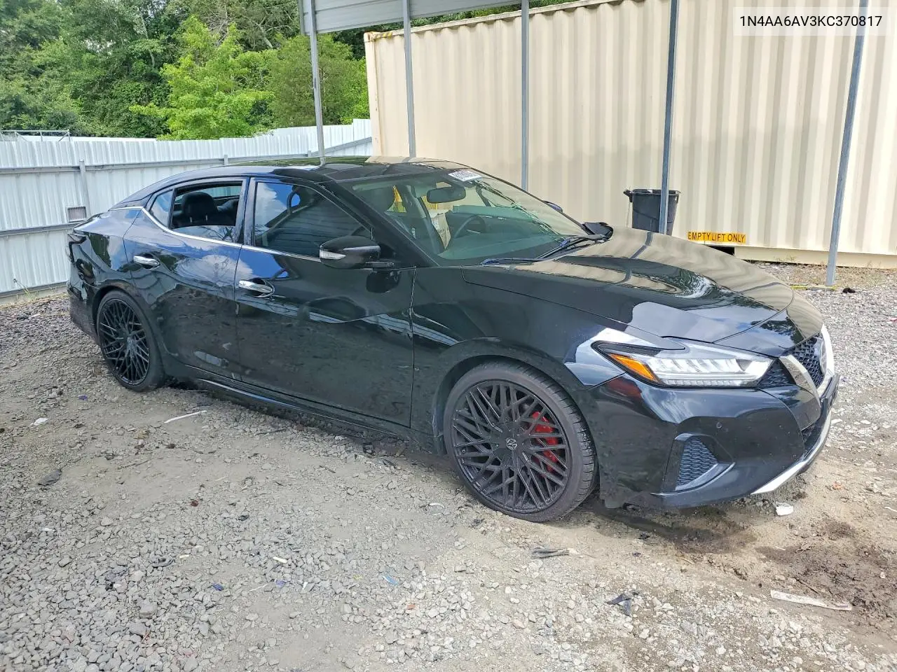 2019 Nissan Maxima 3.5 Sl VIN: 1N4AA6AV3KC370817 Lot: 61181676