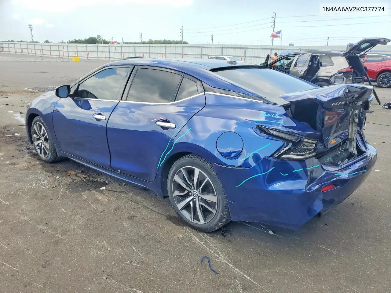 2019 Nissan Maxima 3.5 Sl VIN: 1N4AA6AV2KC377774 Lot: 61778766