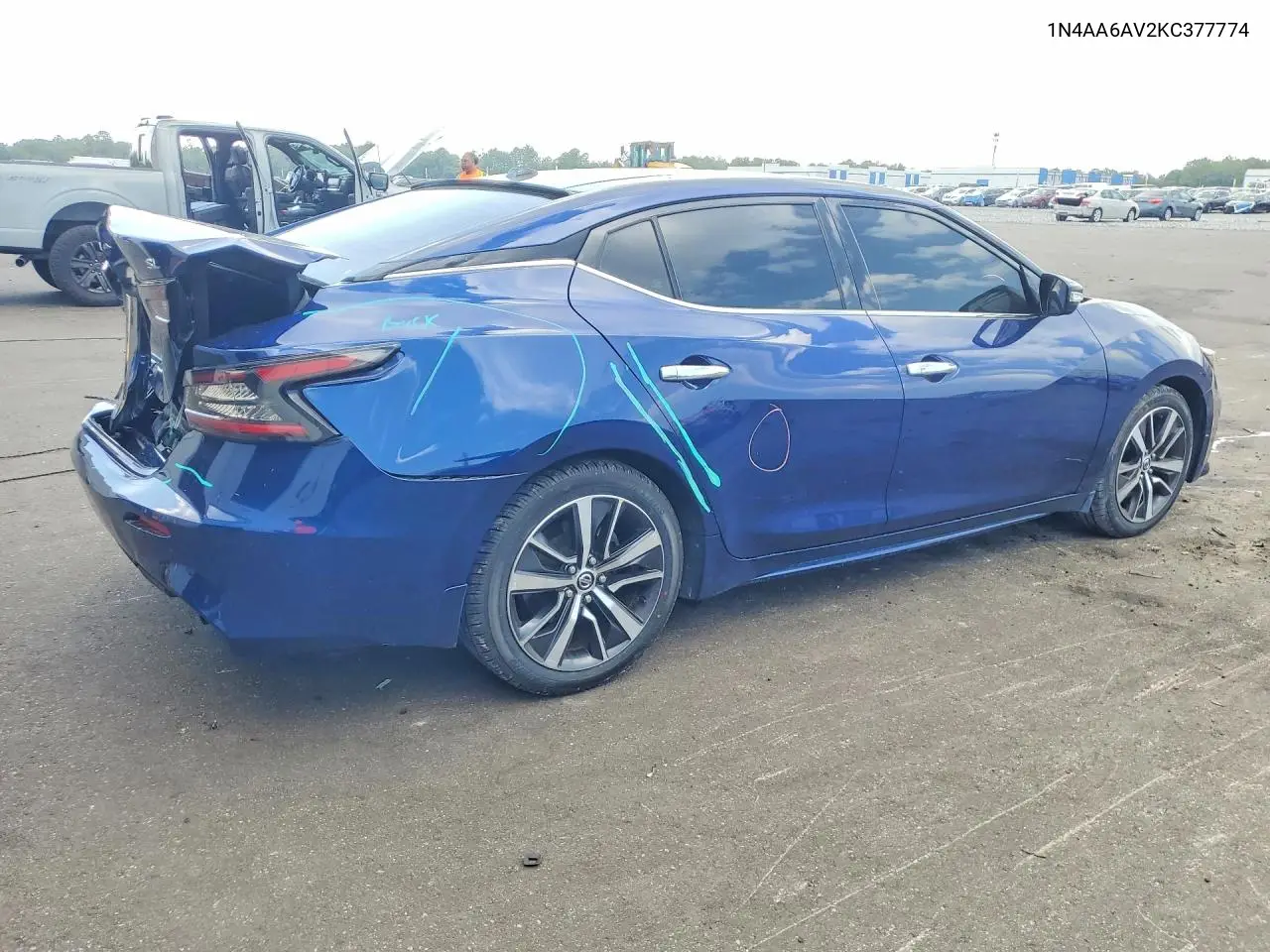 2019 Nissan Maxima 3.5 Sl VIN: 1N4AA6AV2KC377774 Lot: 61778766