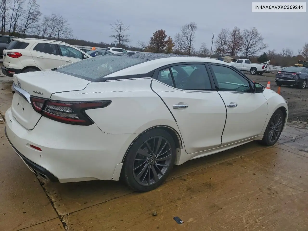 1N4AA6AVXKC369244 2019 Nissan Maxima S