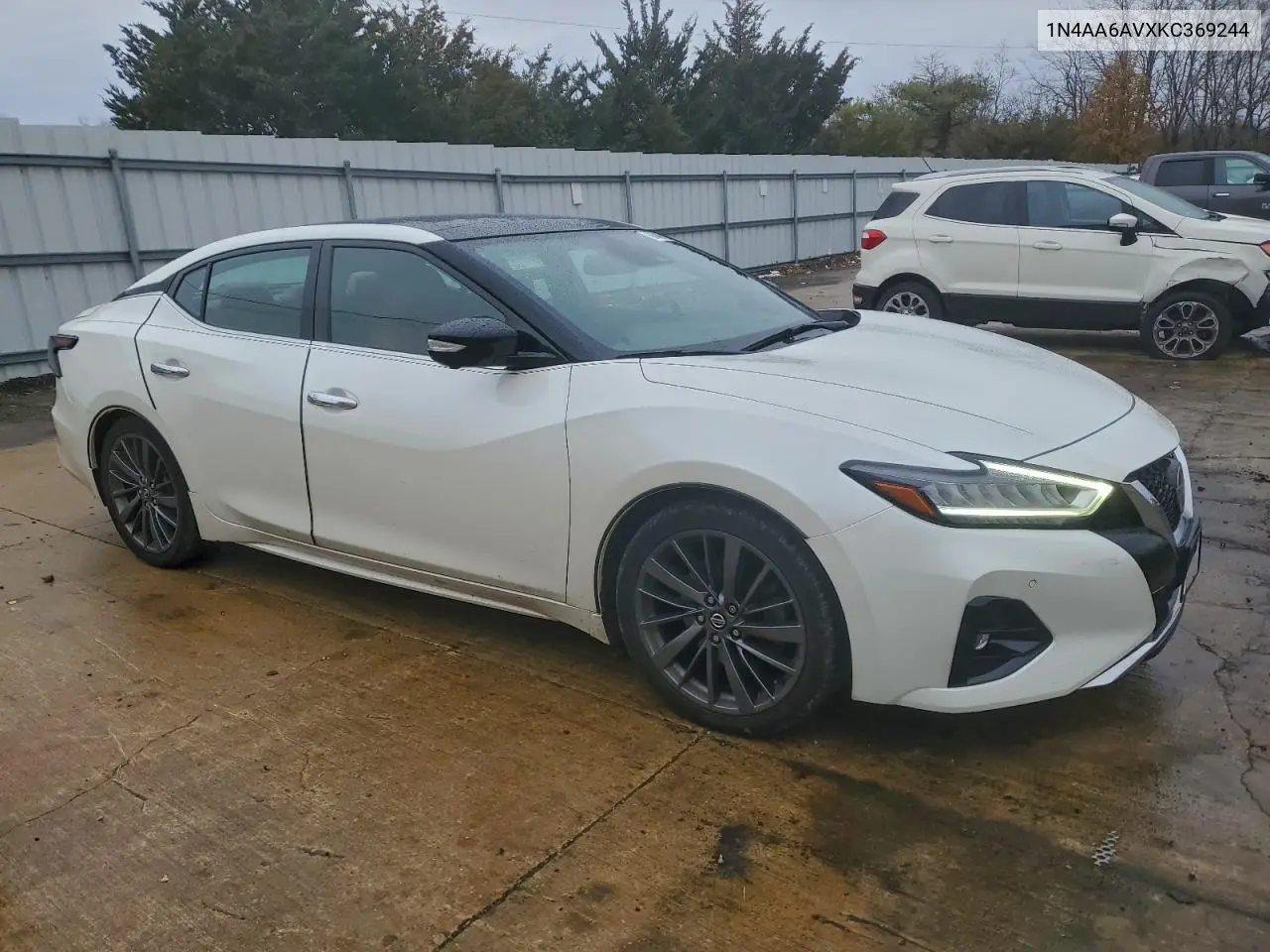 1N4AA6AVXKC369244 2019 Nissan Maxima S