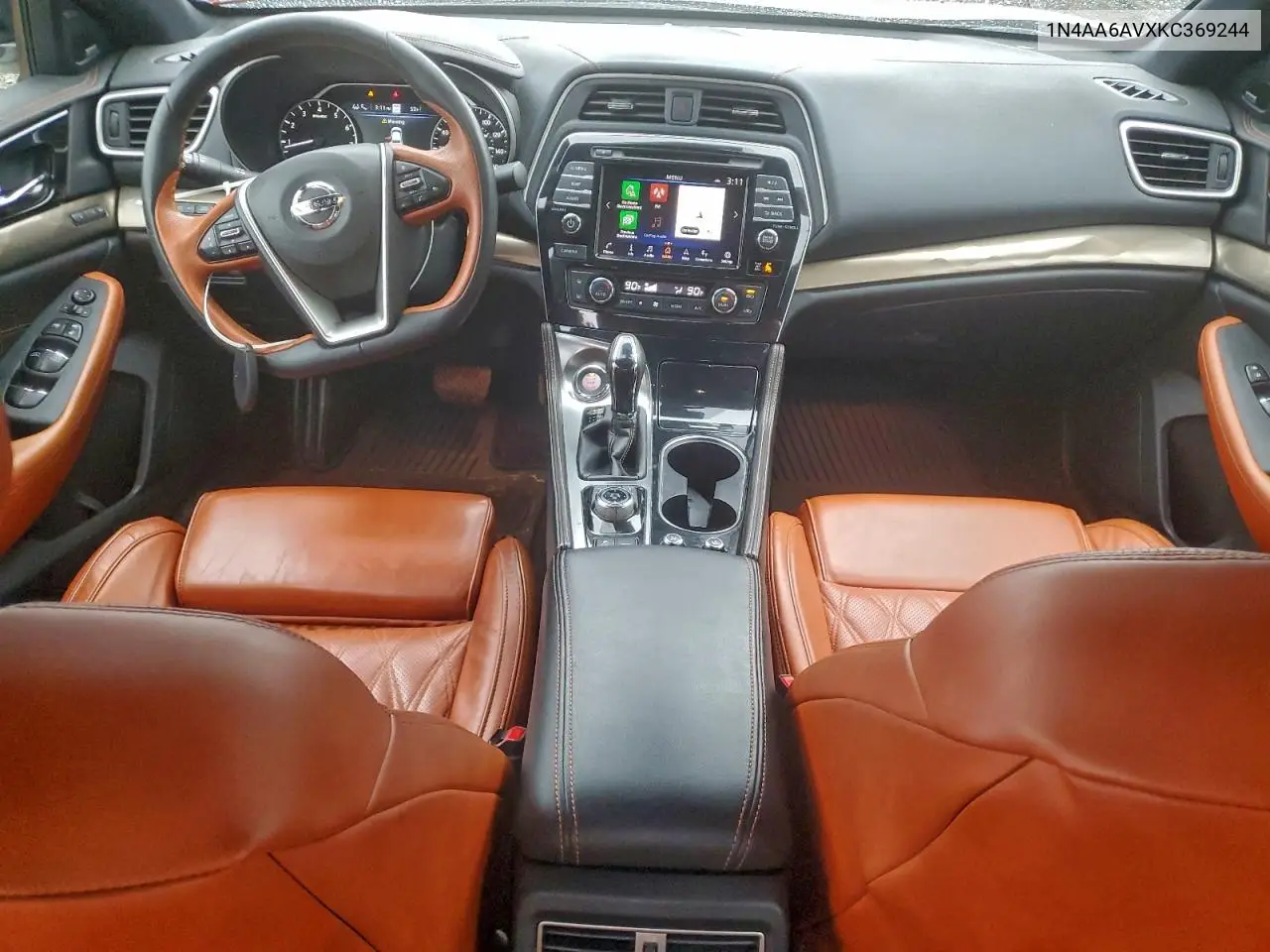 1N4AA6AVXKC369244 2019 Nissan Maxima S