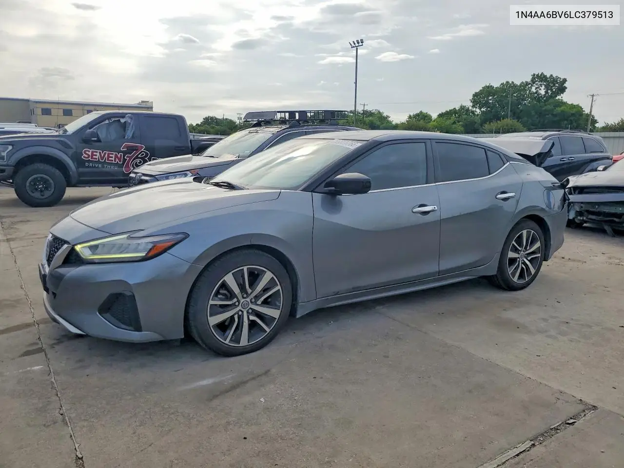 2020 Nissan Maxima S VIN: 1N4AA6BV6LC379513 Lot: 56631766