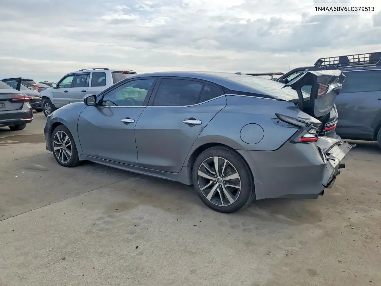 2020 Nissan Maxima S VIN: 1N4AA6BV6LC379513 Lot: 56631766