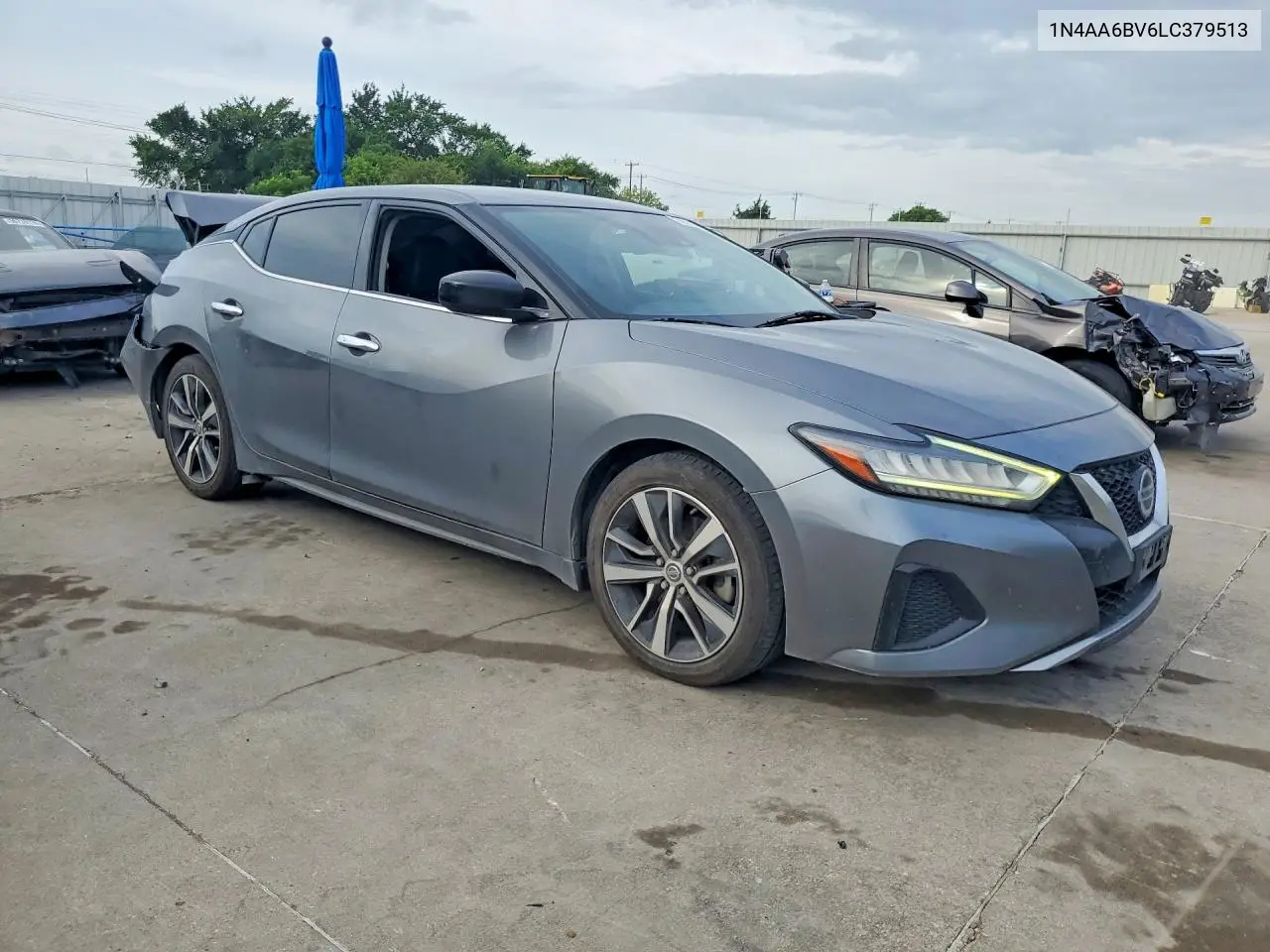 2020 Nissan Maxima S VIN: 1N4AA6BV6LC379513 Lot: 56631766