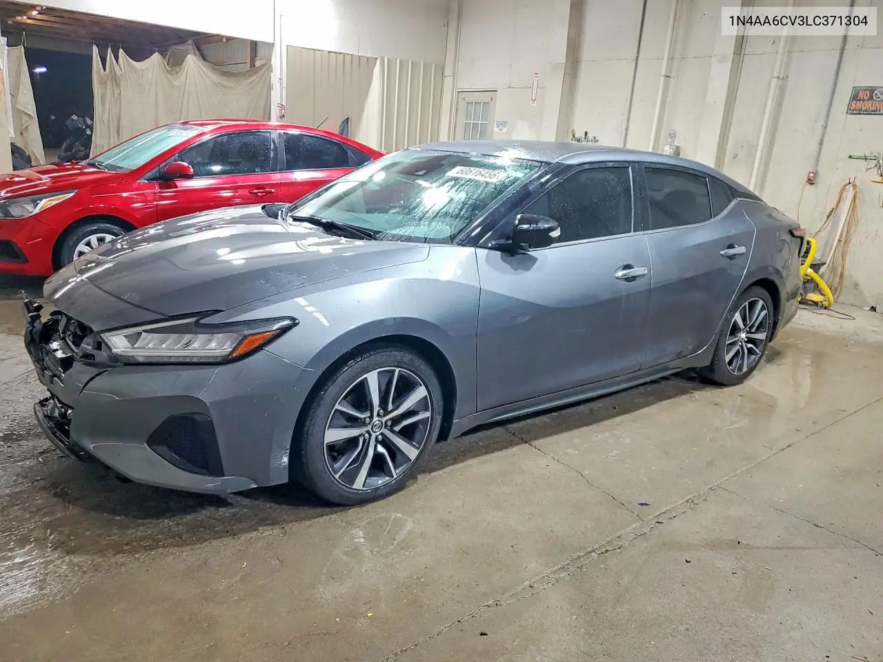 2020 Nissan Maxima Sv VIN: 1N4AA6CV3LC371304 Lot: 60616456