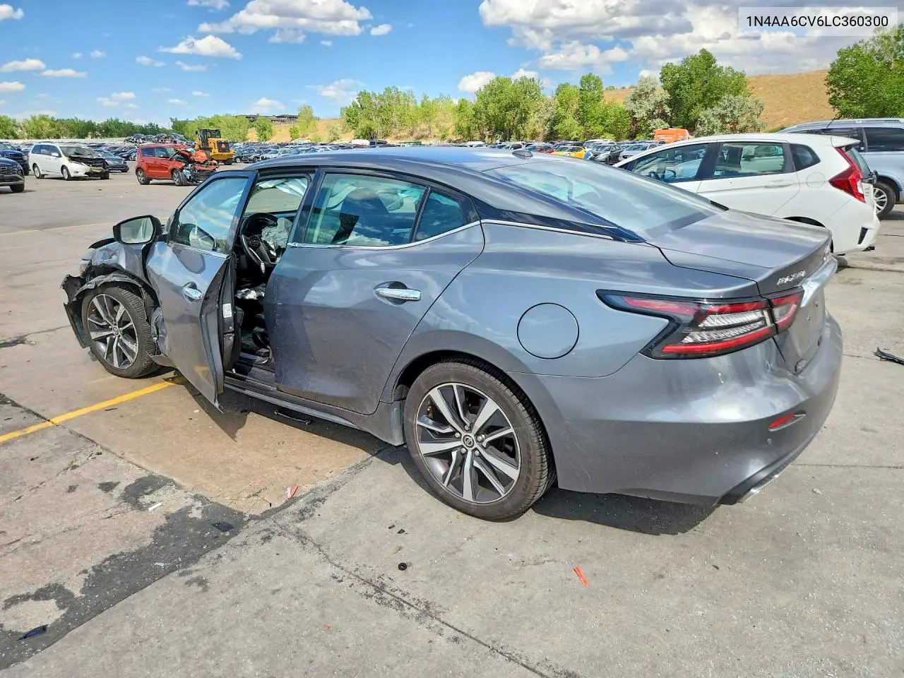 2020 Nissan Maxima Sv VIN: 1N4AA6CV6LC360300 Lot: 61317416
