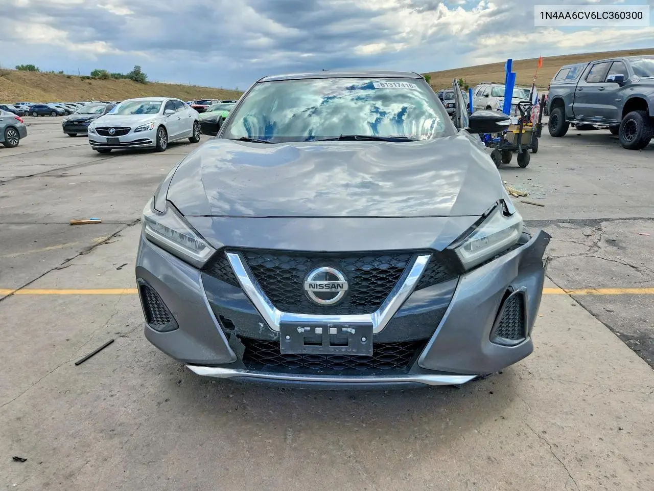 2020 Nissan Maxima Sv VIN: 1N4AA6CV6LC360300 Lot: 61317416